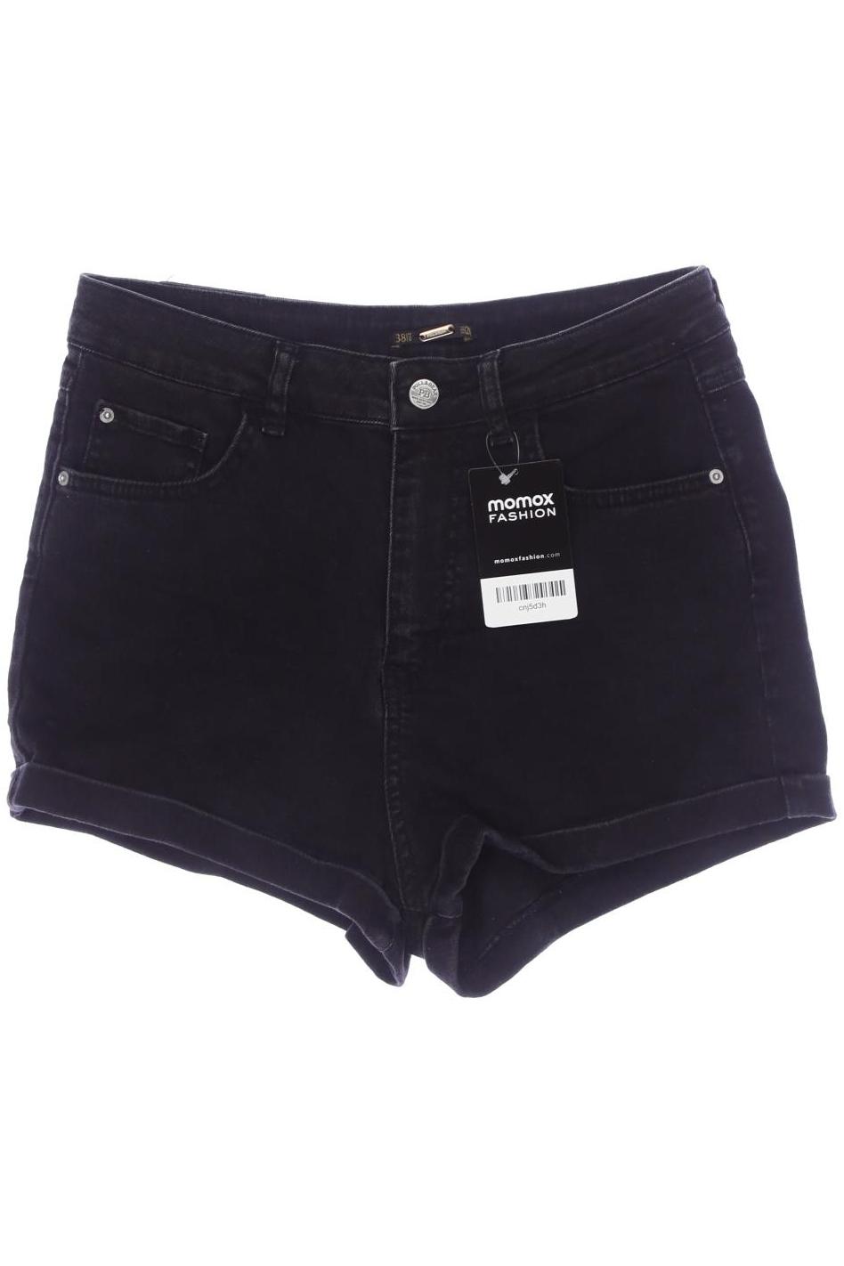 

Pull & Bear Damen Shorts, schwarz, Gr. 38