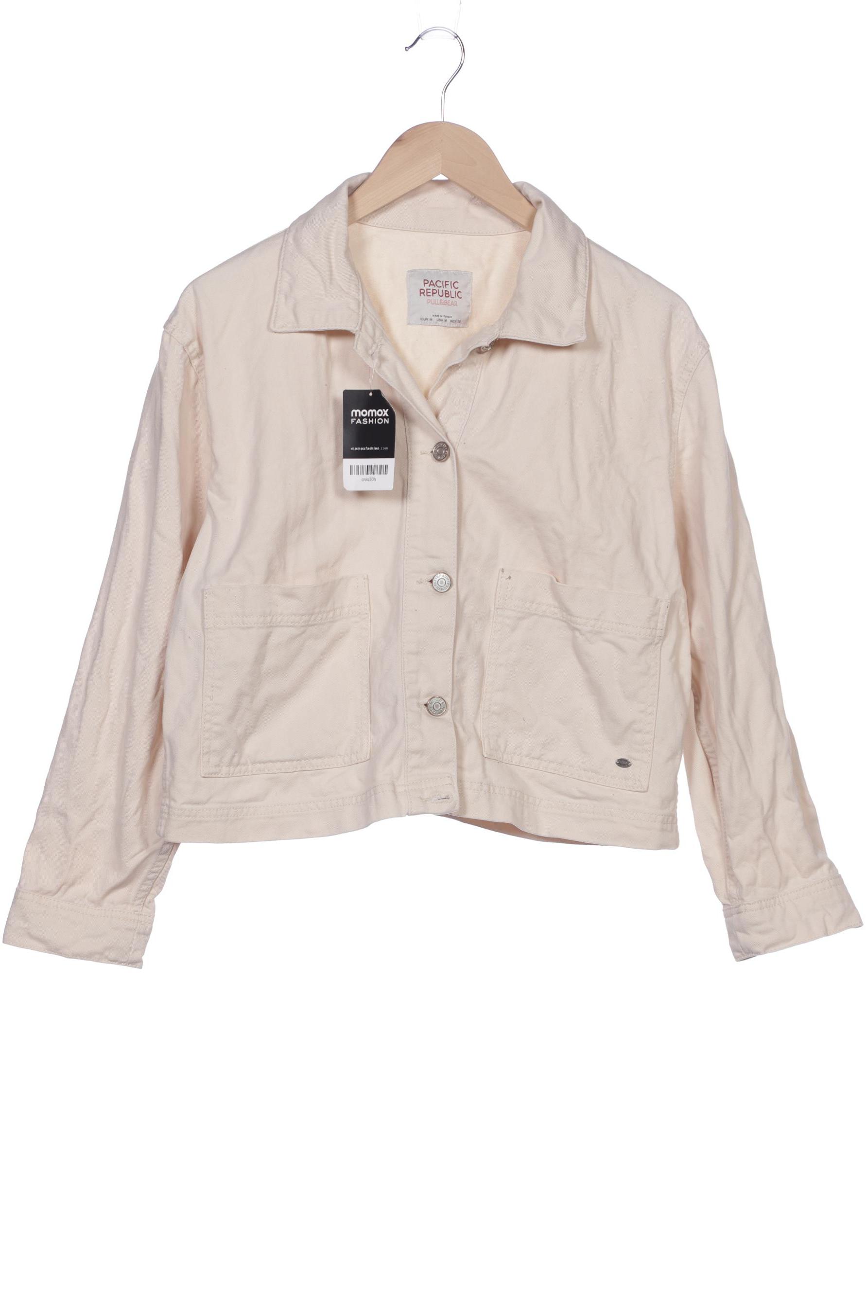 

Pull & Bear Damen Jacke, cremeweiß, Gr. 38
