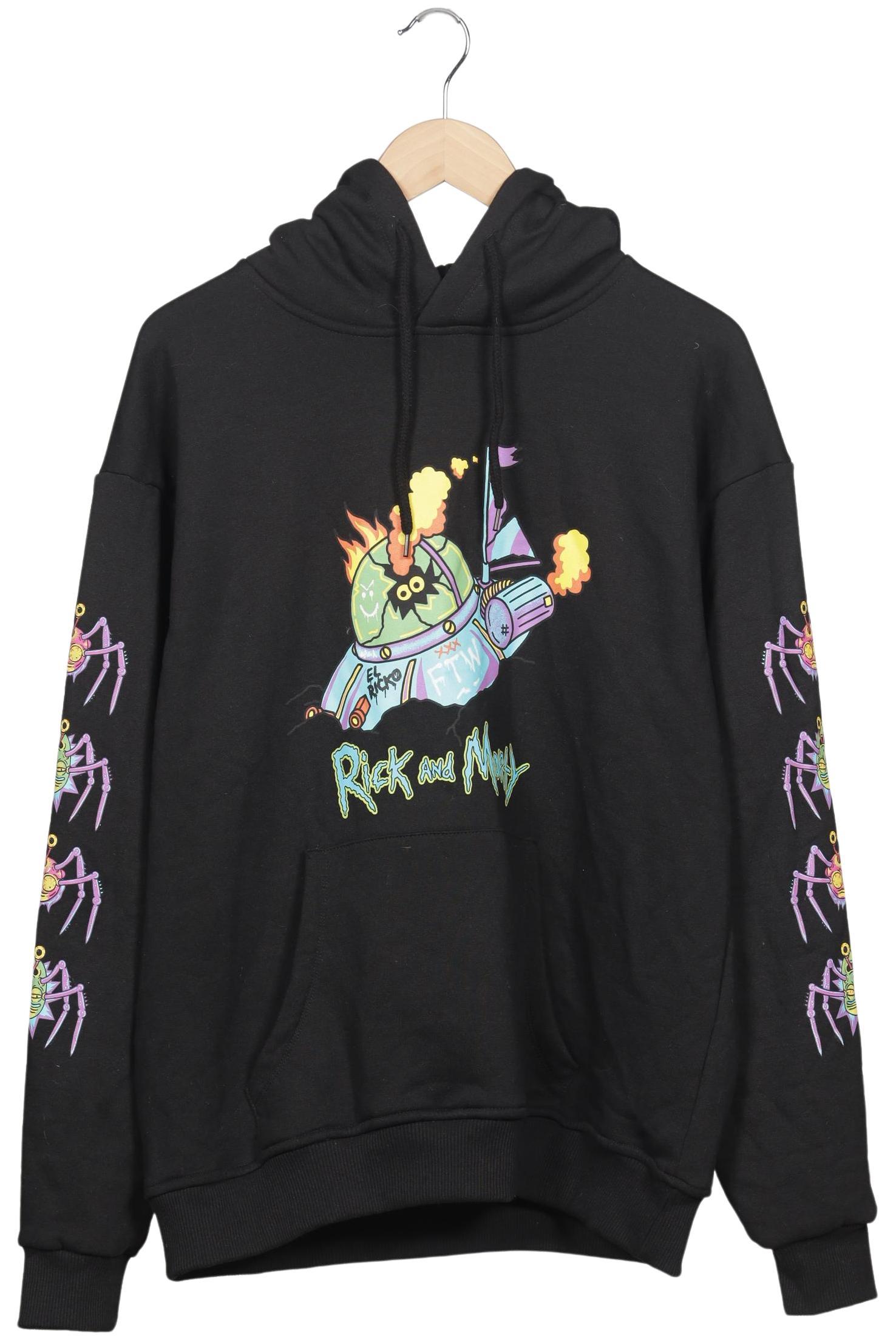 

Pull & Bear Damen Kapuzenpullover, schwarz, Gr. 42