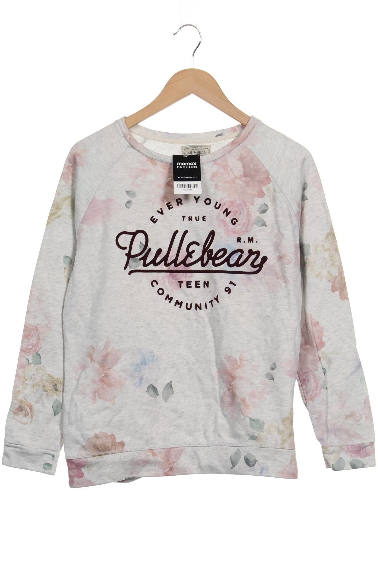 

Pull & Bear Damen Sweatshirt, cremeweiß, Gr. 42
