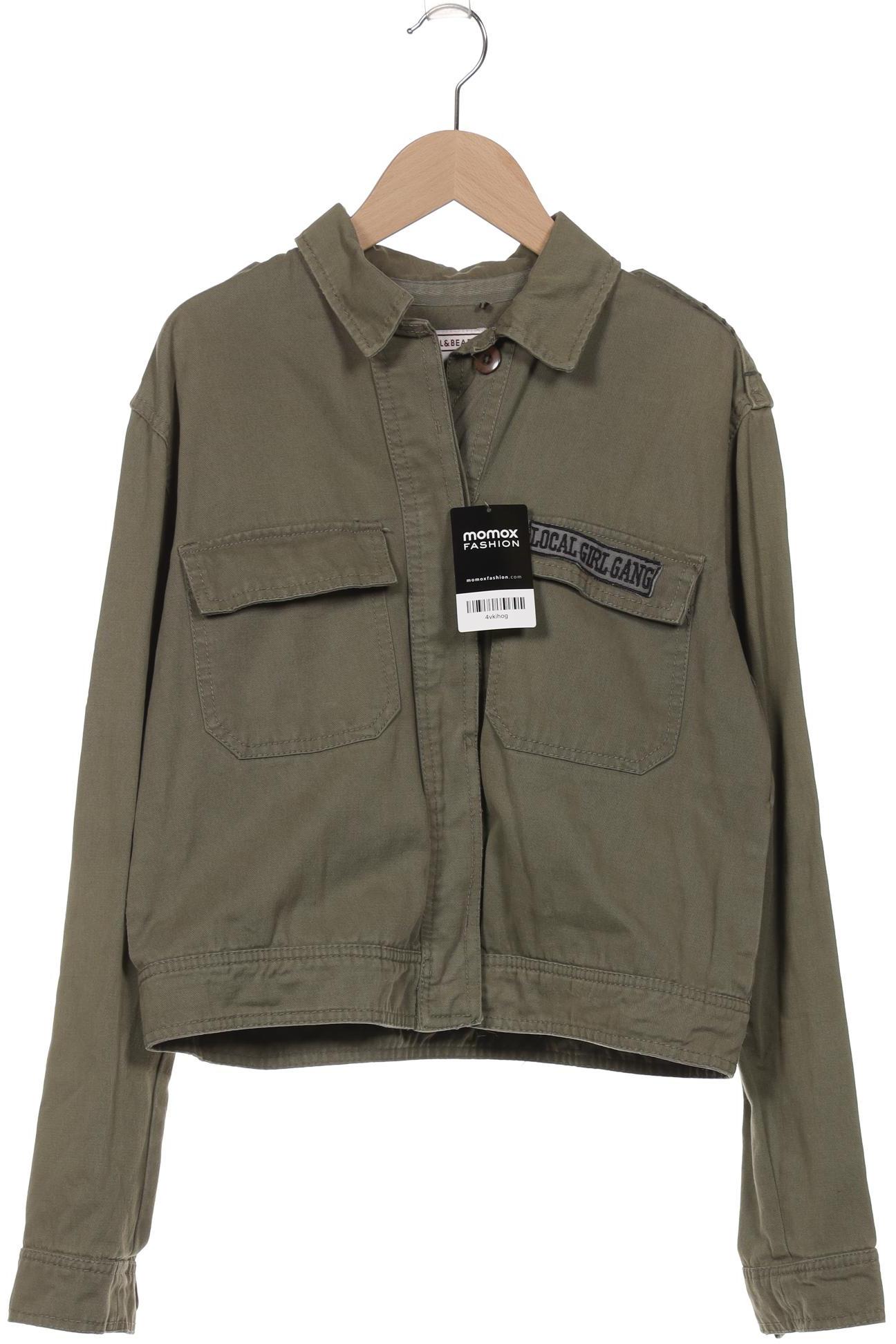 

Pull & Bear Damen Jacke, grün, Gr. 36