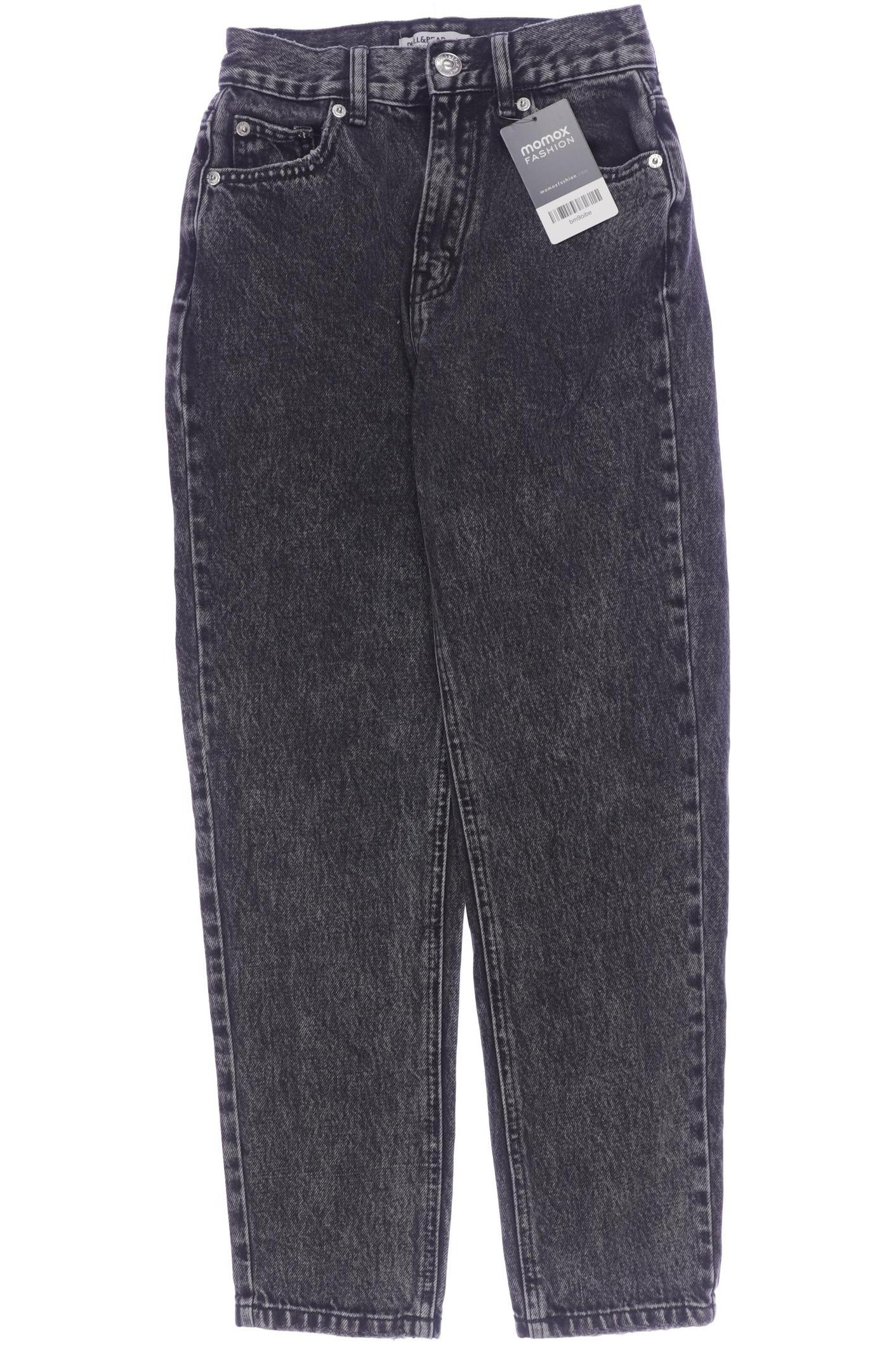 

Pull & Bear Damen Jeans, grau, Gr. 32