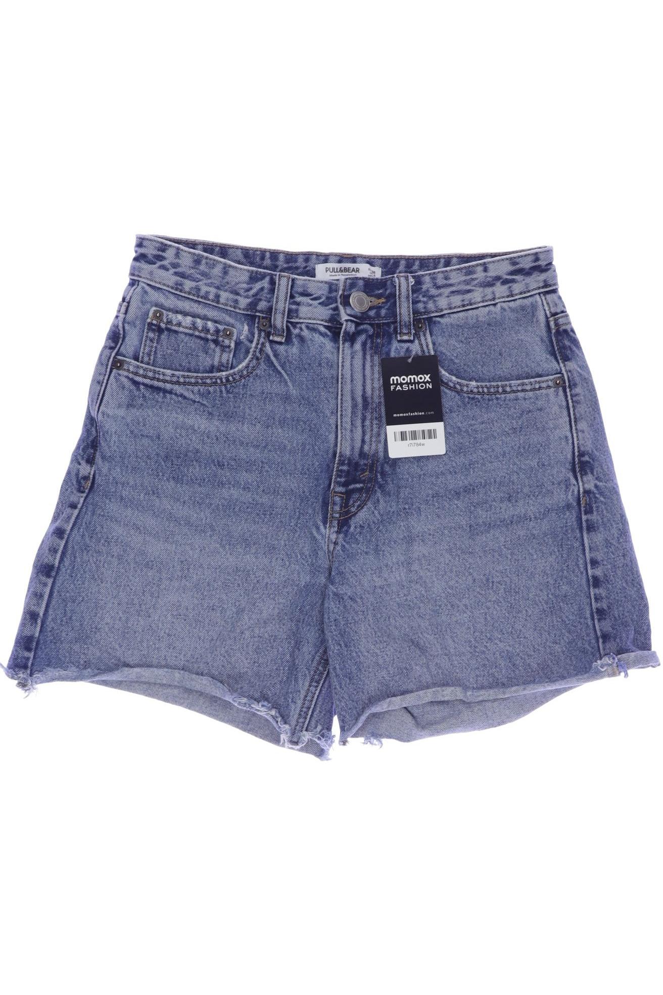 

Pull & Bear Damen Shorts, blau, Gr. 38