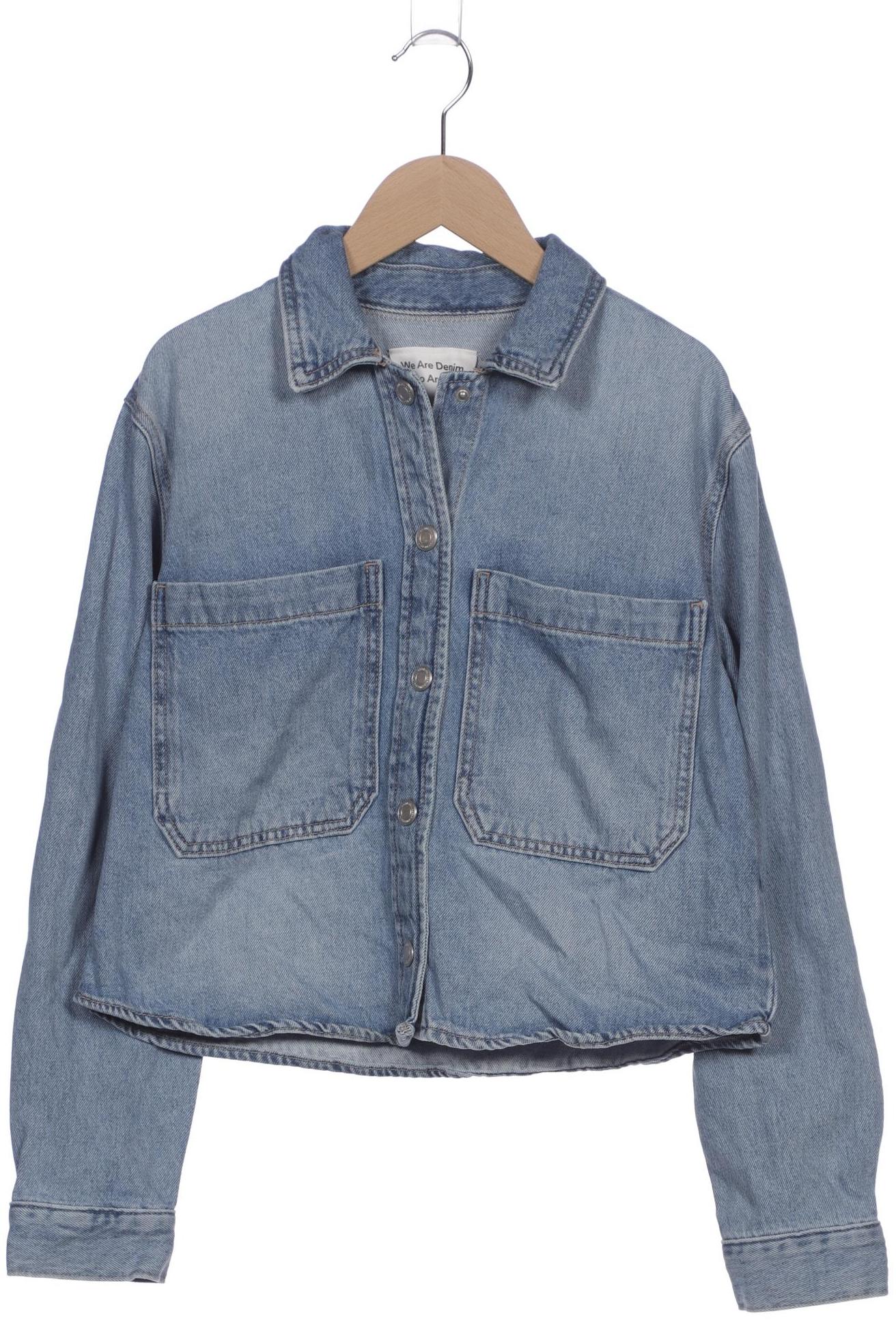 

Pull & Bear Damen Jacke, blau, Gr. 34