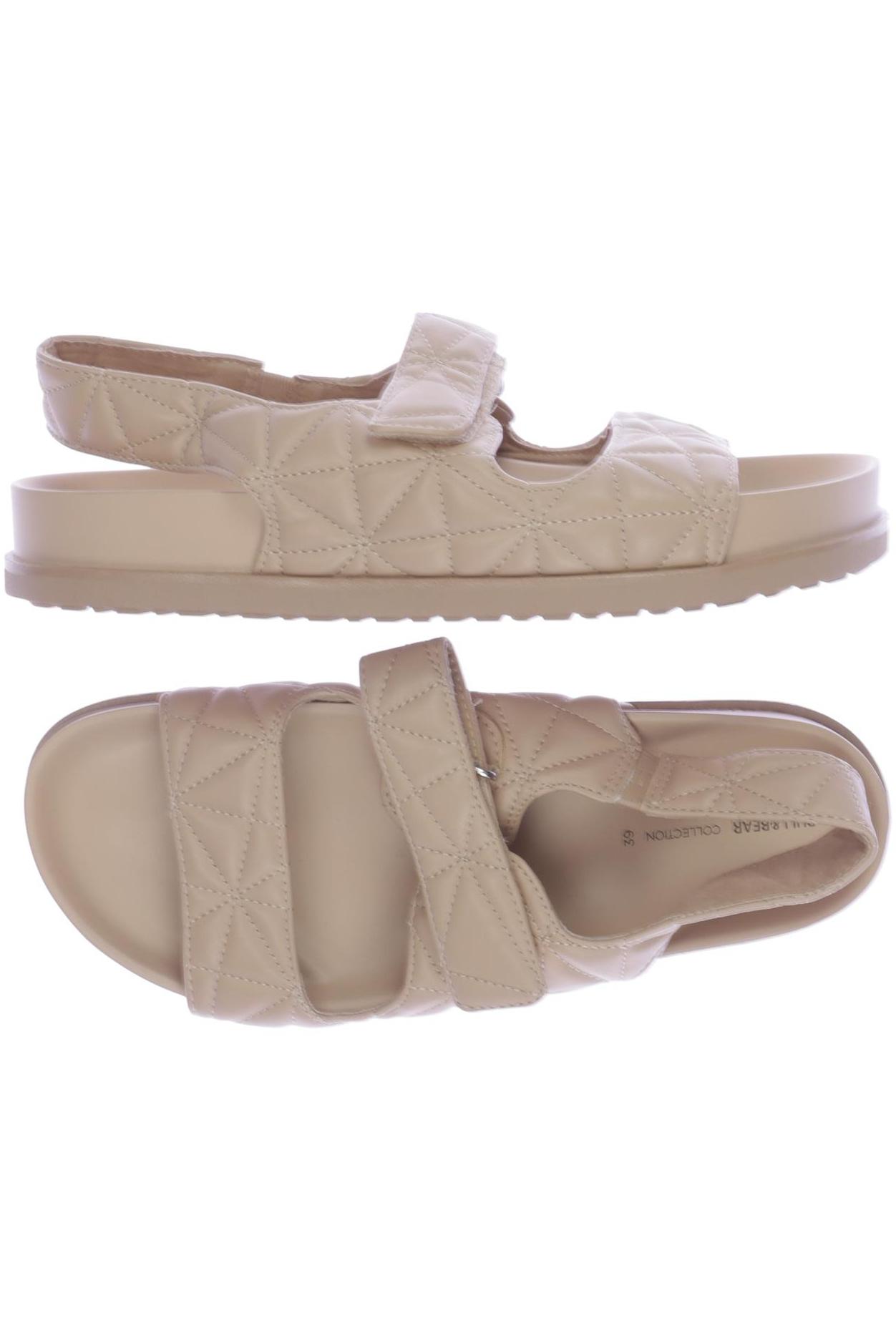 

Pull & Bear Damen Sandale, beige