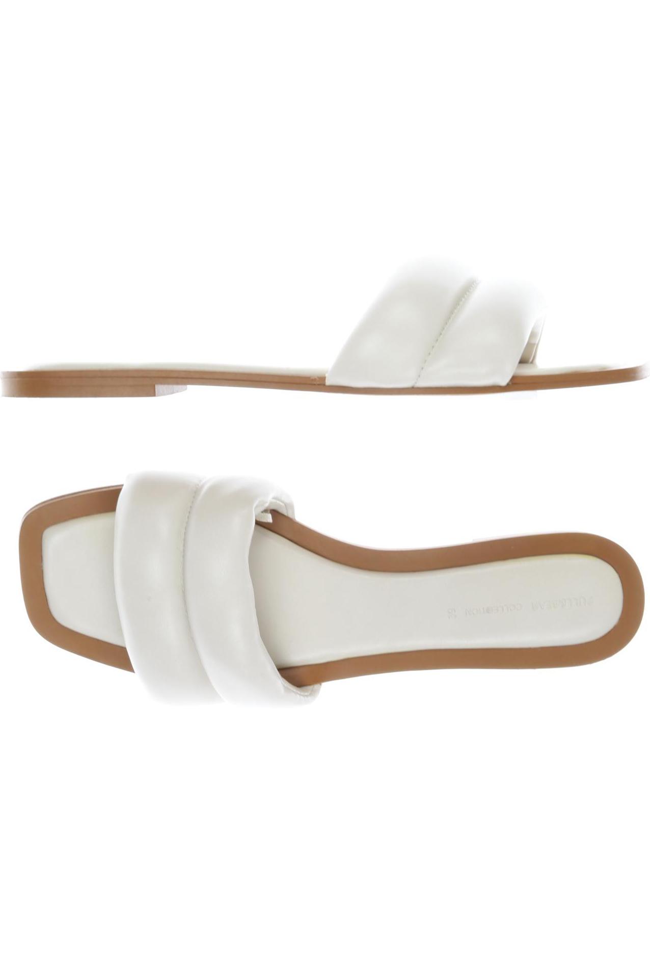

Pull & Bear Damen Sandale, cremeweiß, Gr. 39