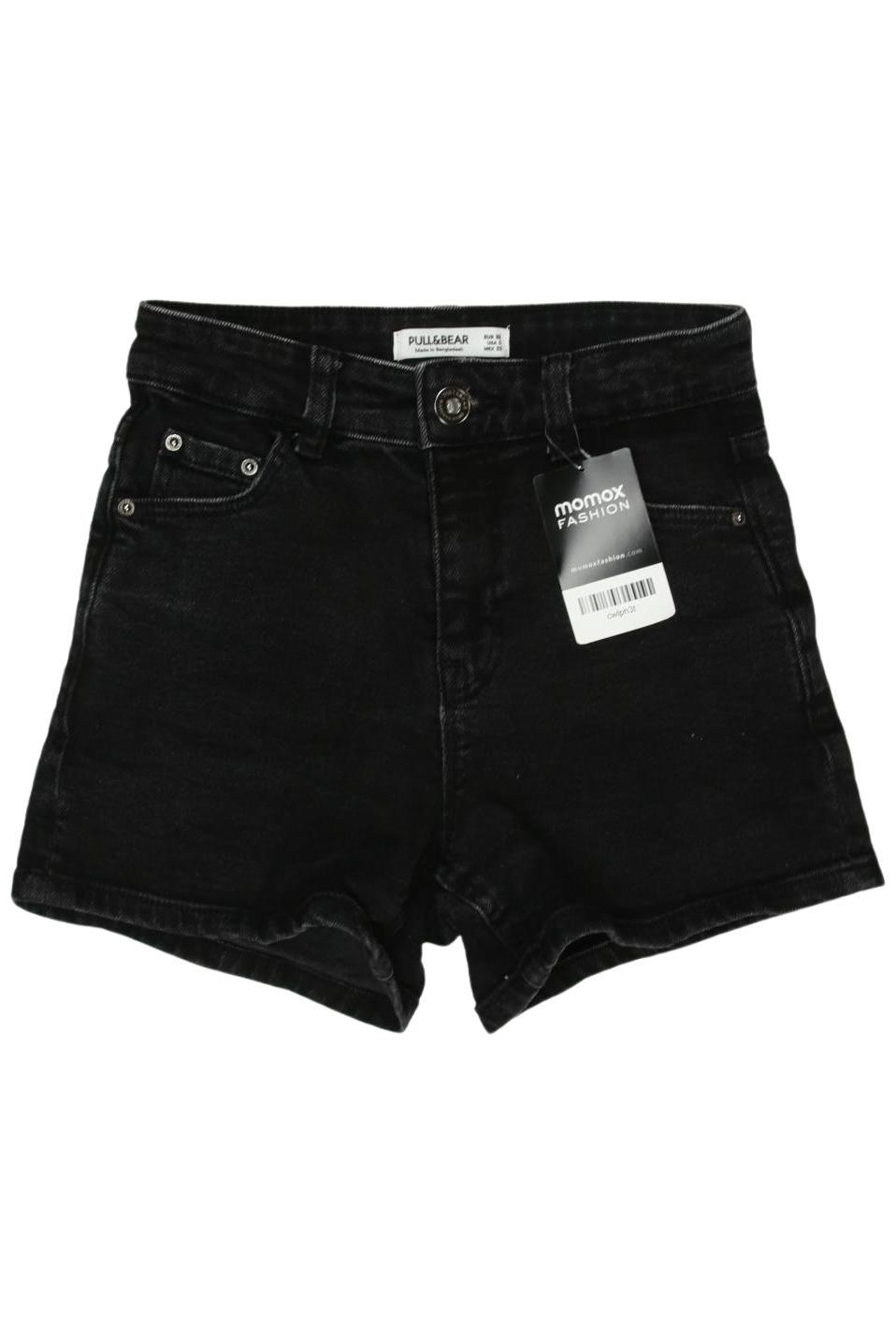 

Pull & Bear Damen Shorts, schwarz, Gr. 32