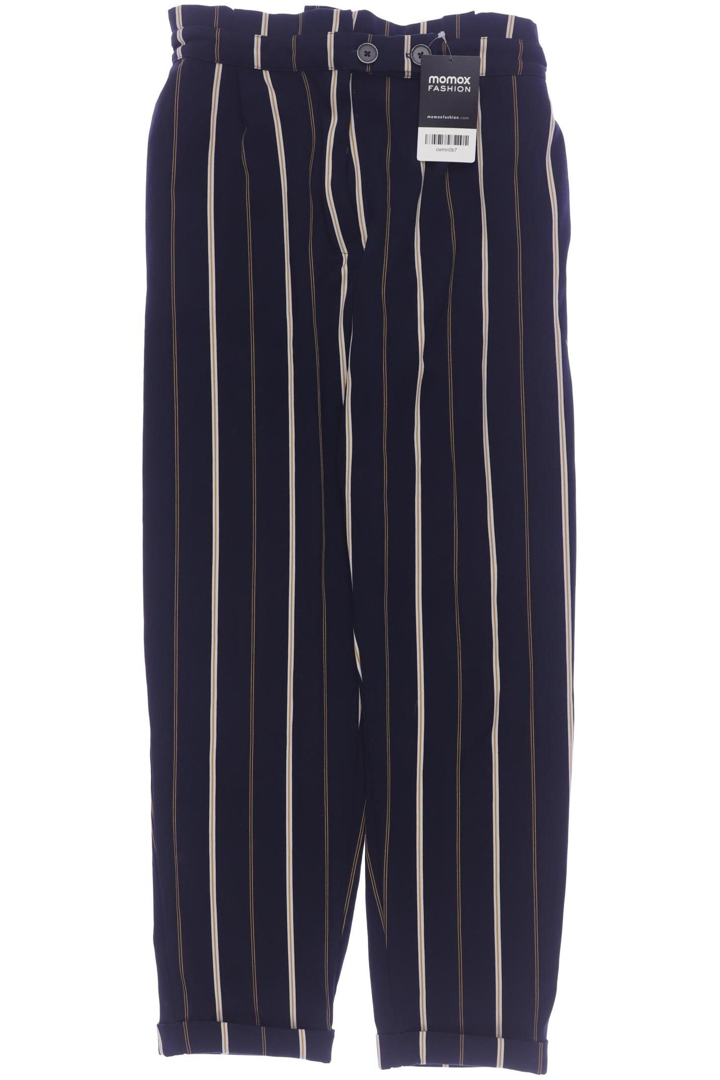 

Pull & Bear Damen Stoffhose, marineblau, Gr. 0