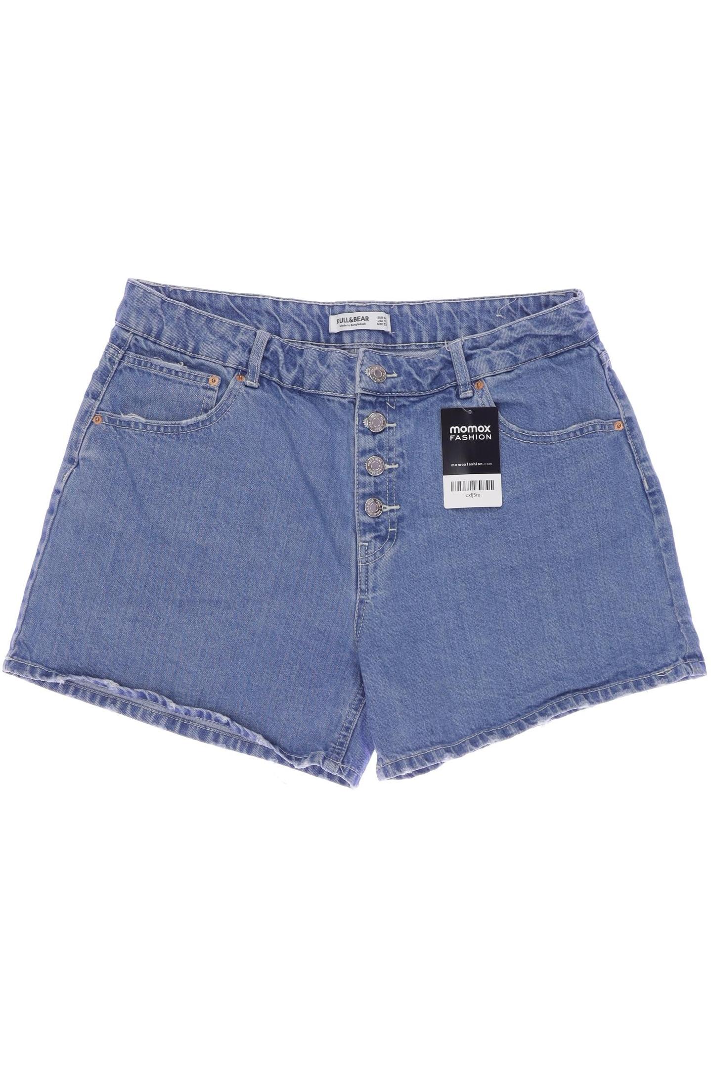 

Pull & Bear Damen Shorts, blau, Gr. 42