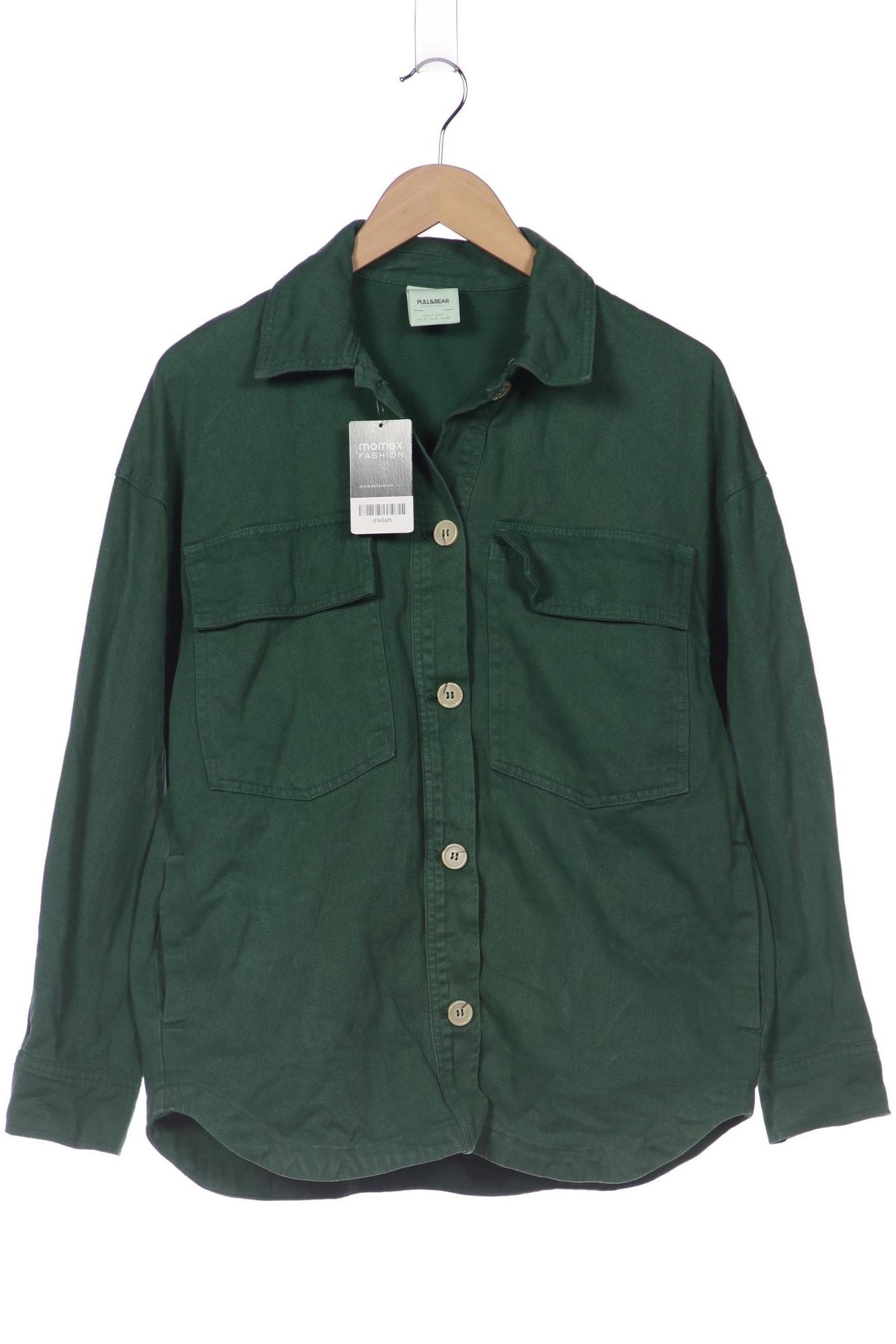 

Pull & Bear Damen Jacke, grün, Gr. 36