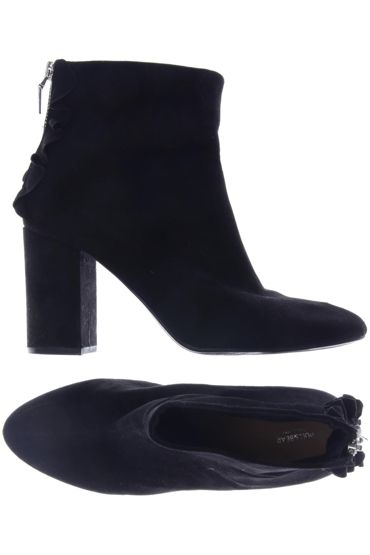 

Pull & Bear Damen Stiefelette, schwarz, Gr. 39