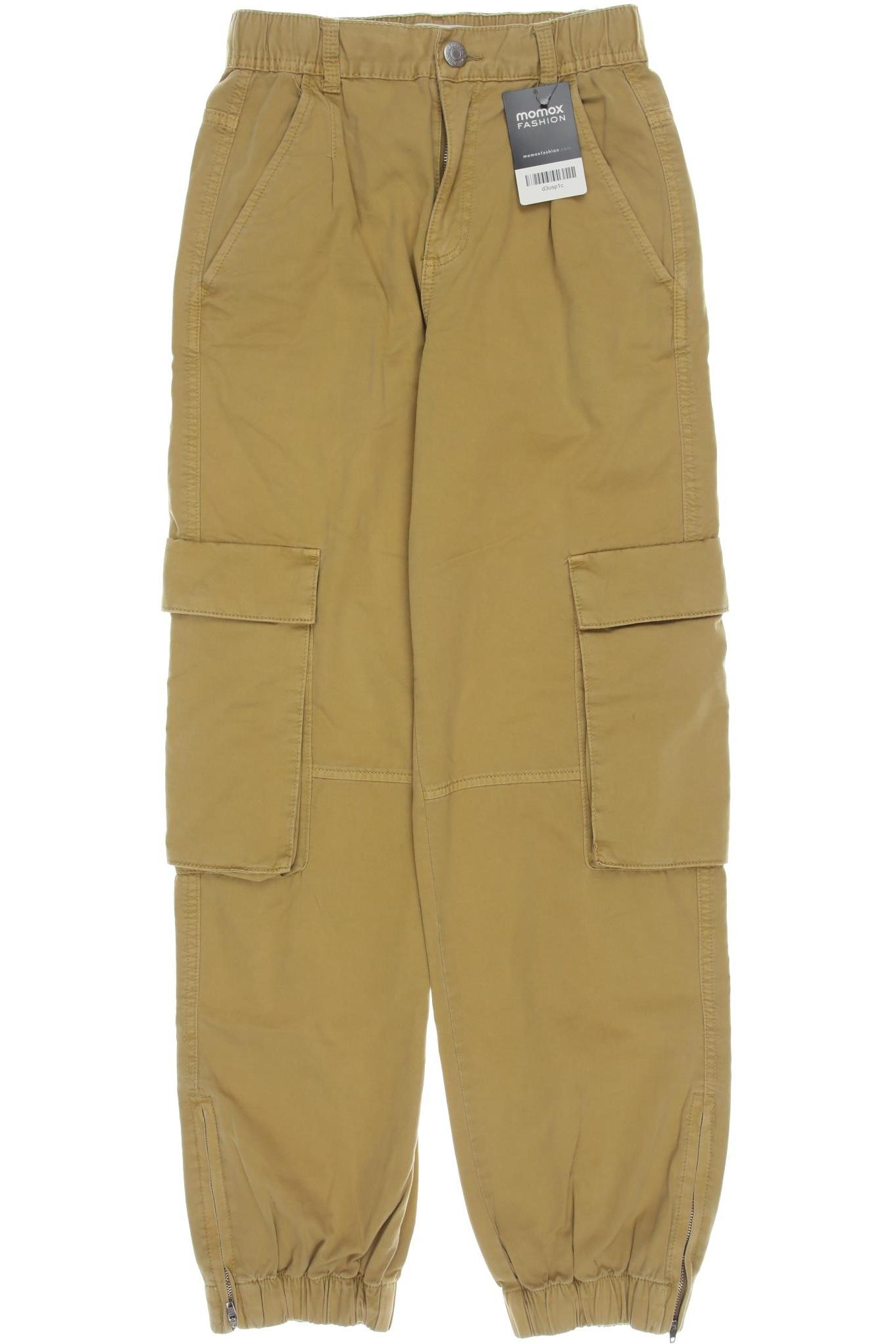 

Pull & Bear Damen Stoffhose, beige, Gr. 0