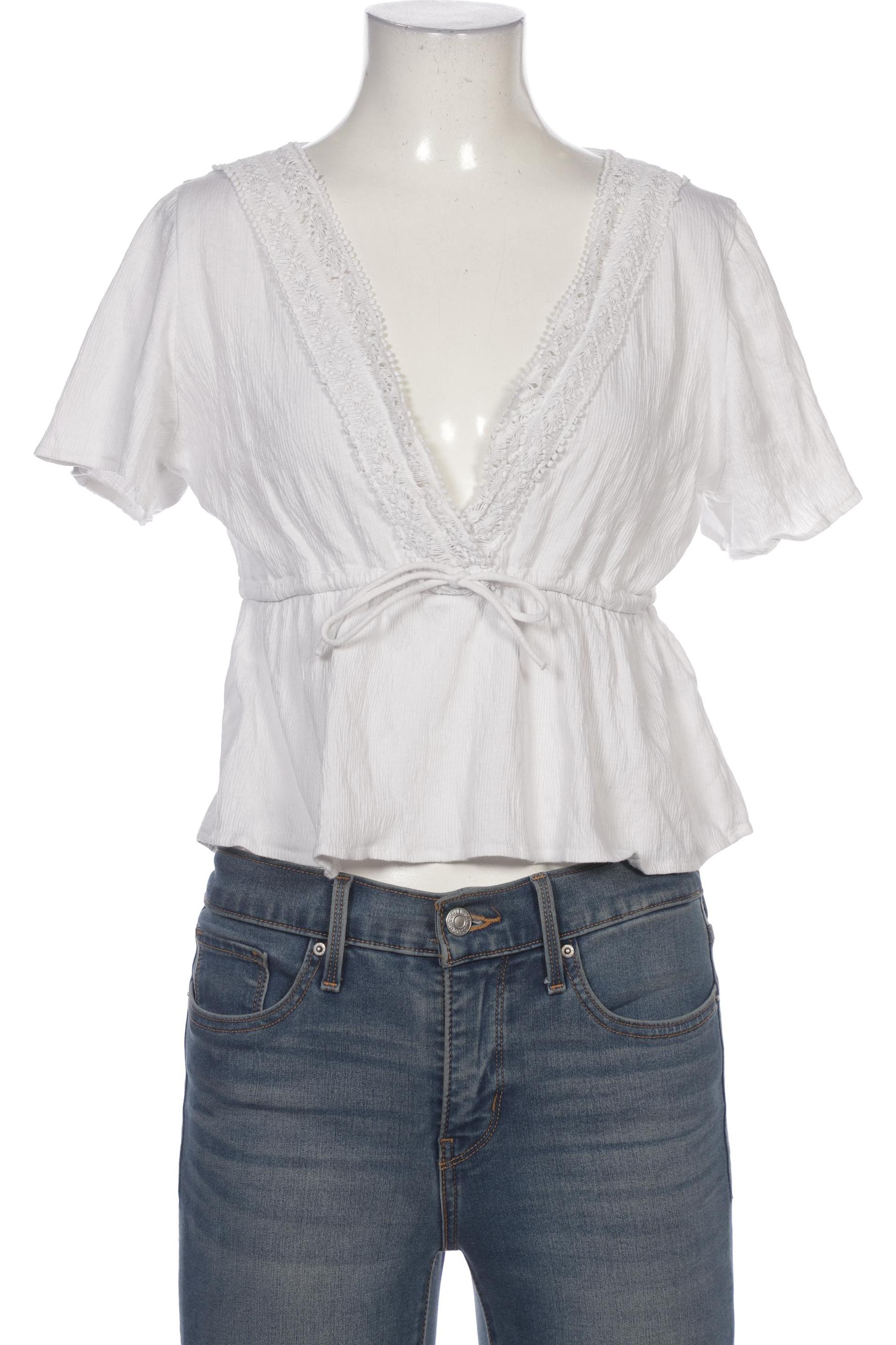 

Pull & Bear Damen Bluse, weiß