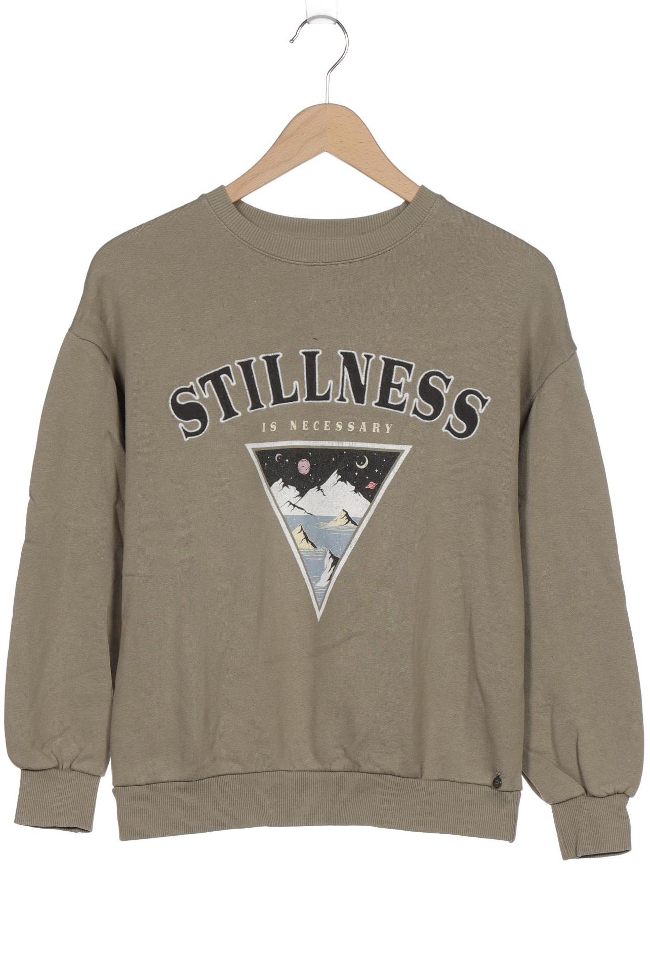 

Pull & Bear Damen Sweatshirt, grün, Gr. 34