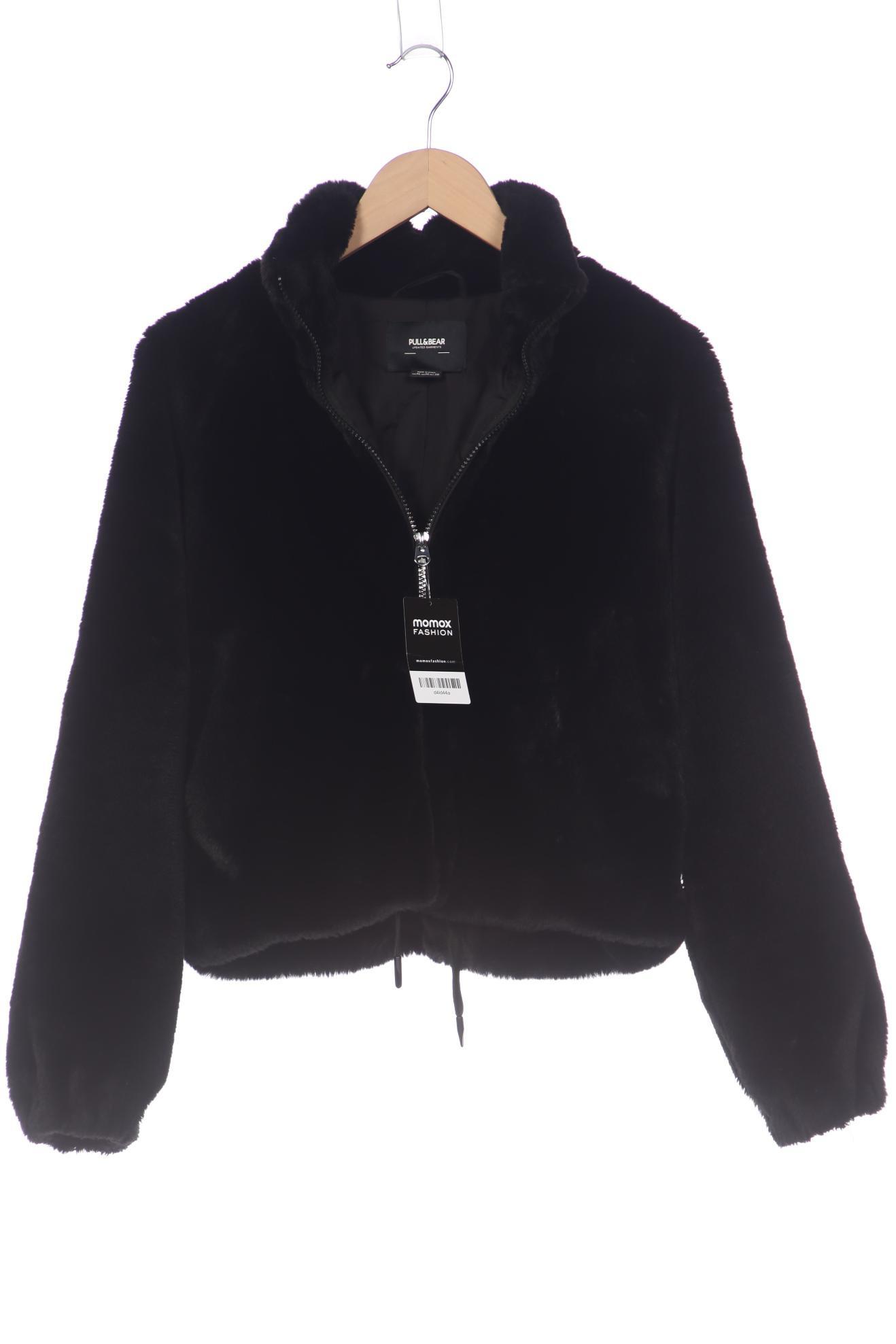 

Pull & Bear Damen Jacke, schwarz, Gr. 38