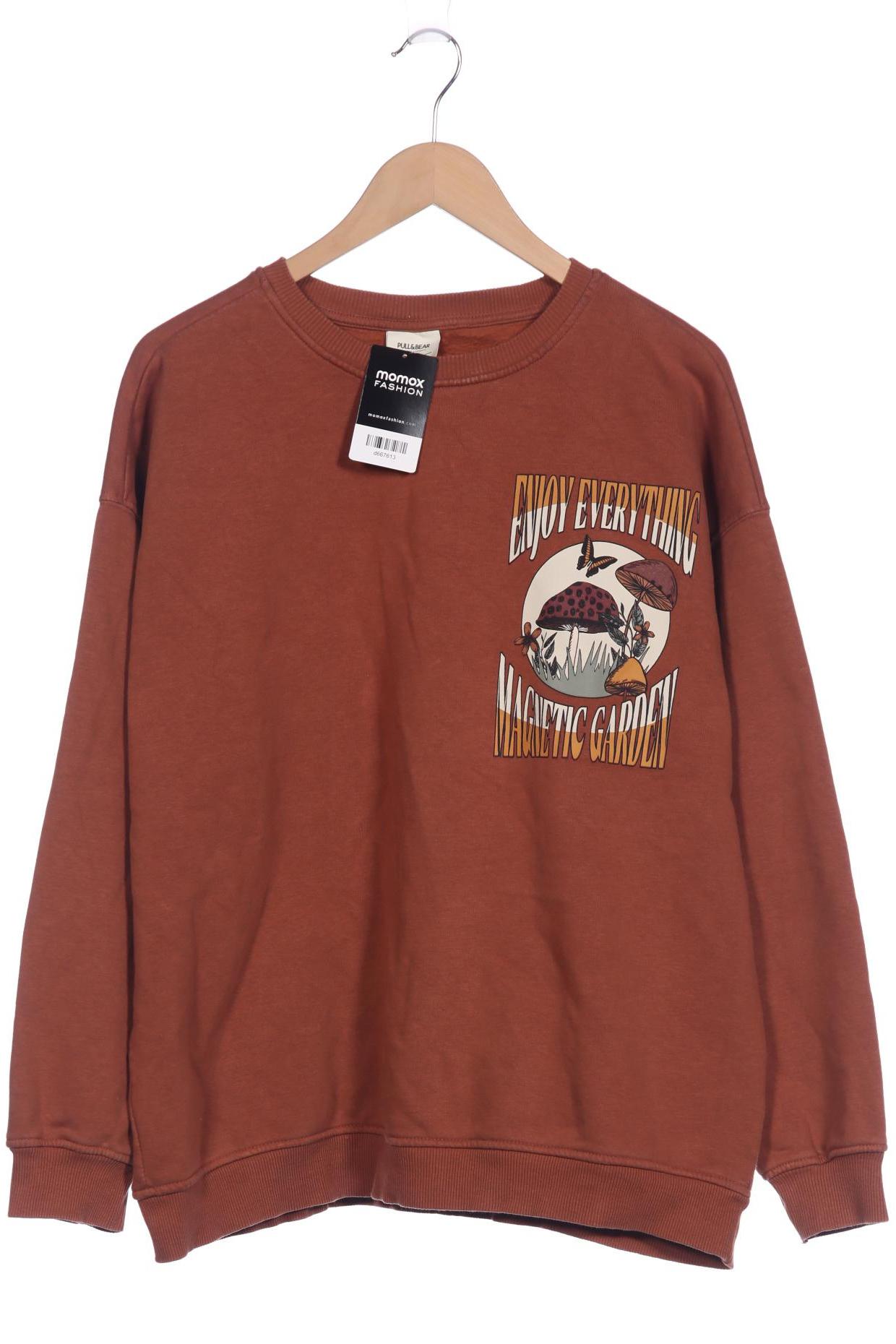 

Pull & Bear Damen Sweatshirt, braun, Gr. 42