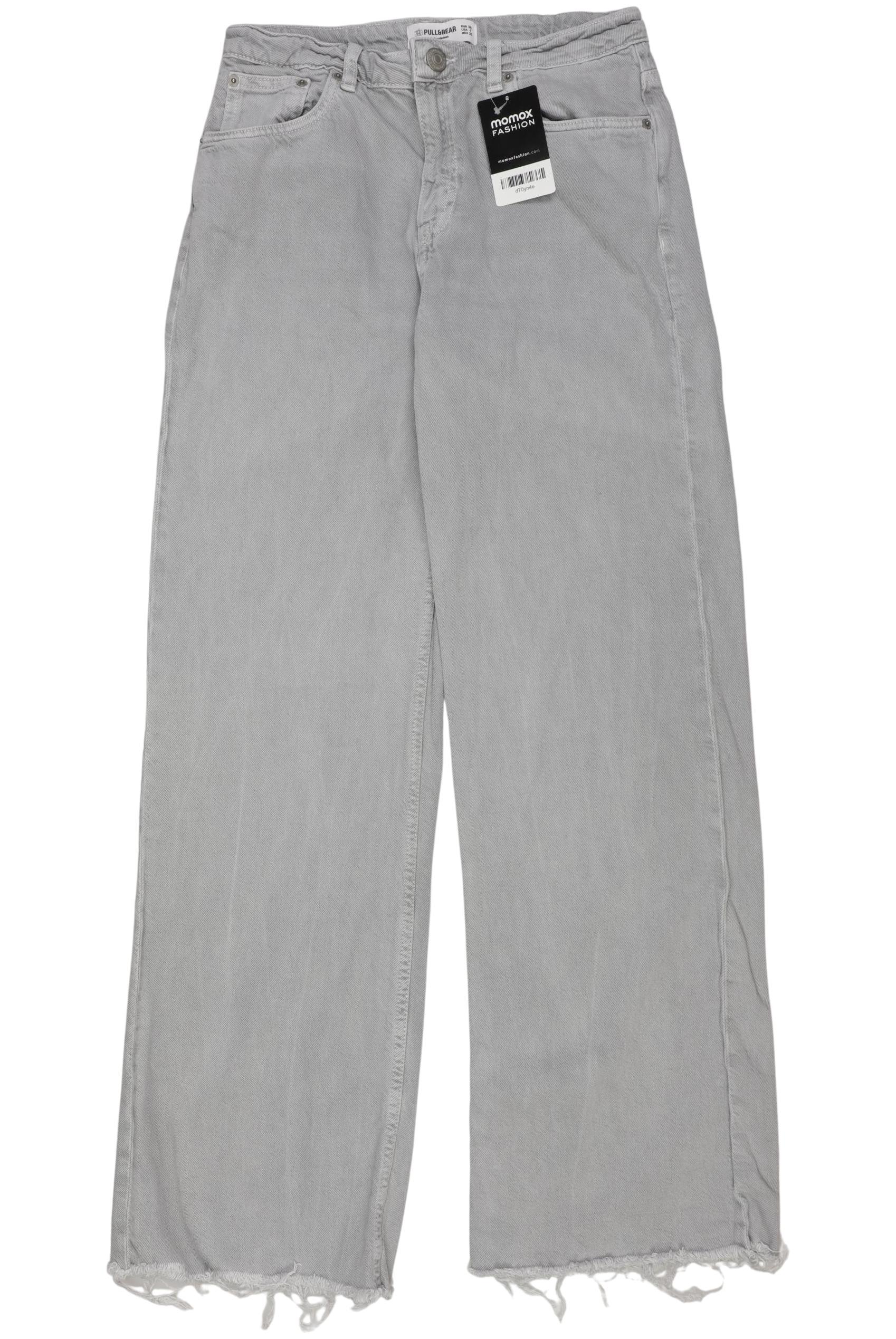 

Pull & Bear Damen Jeans, grau, Gr. 36
