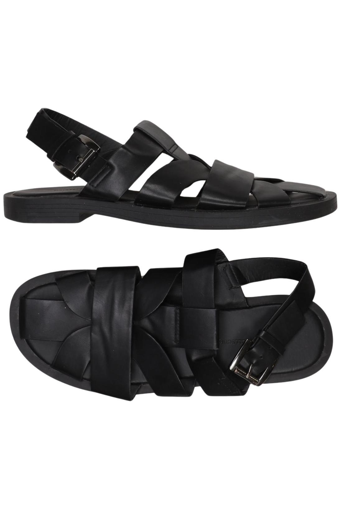 

Pull & Bear Damen Sandale, schwarz, Gr. 38