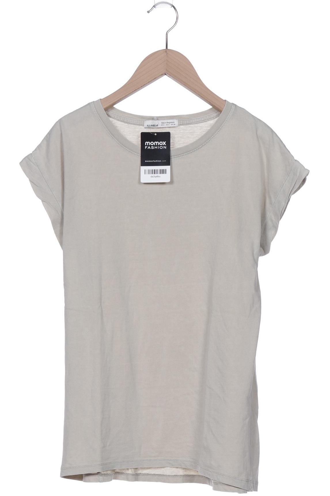 

Pull & Bear Damen T-Shirt, hellgrün, Gr. 36