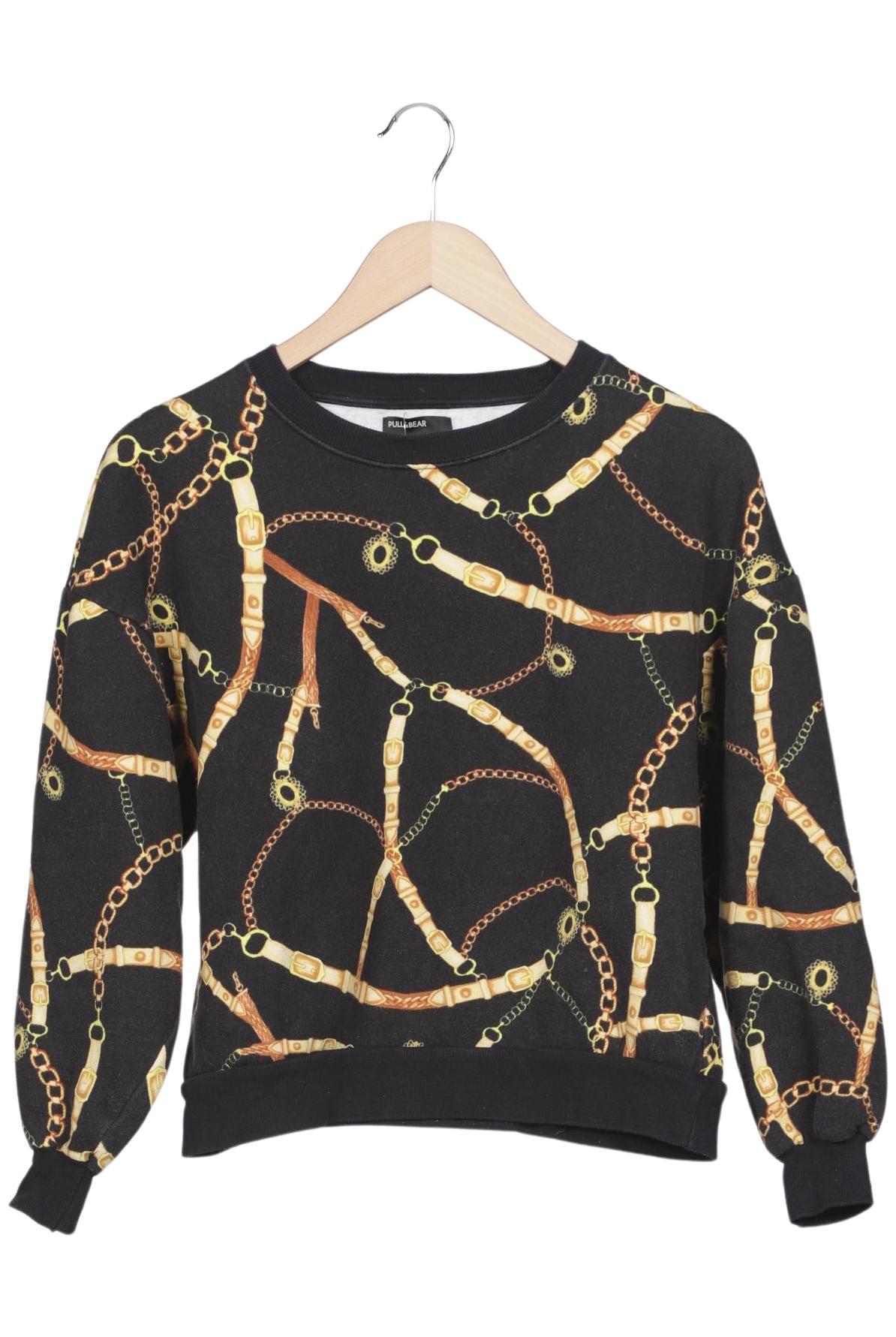 

Pull & Bear Damen Sweatshirt, mehrfarbig, Gr. 36