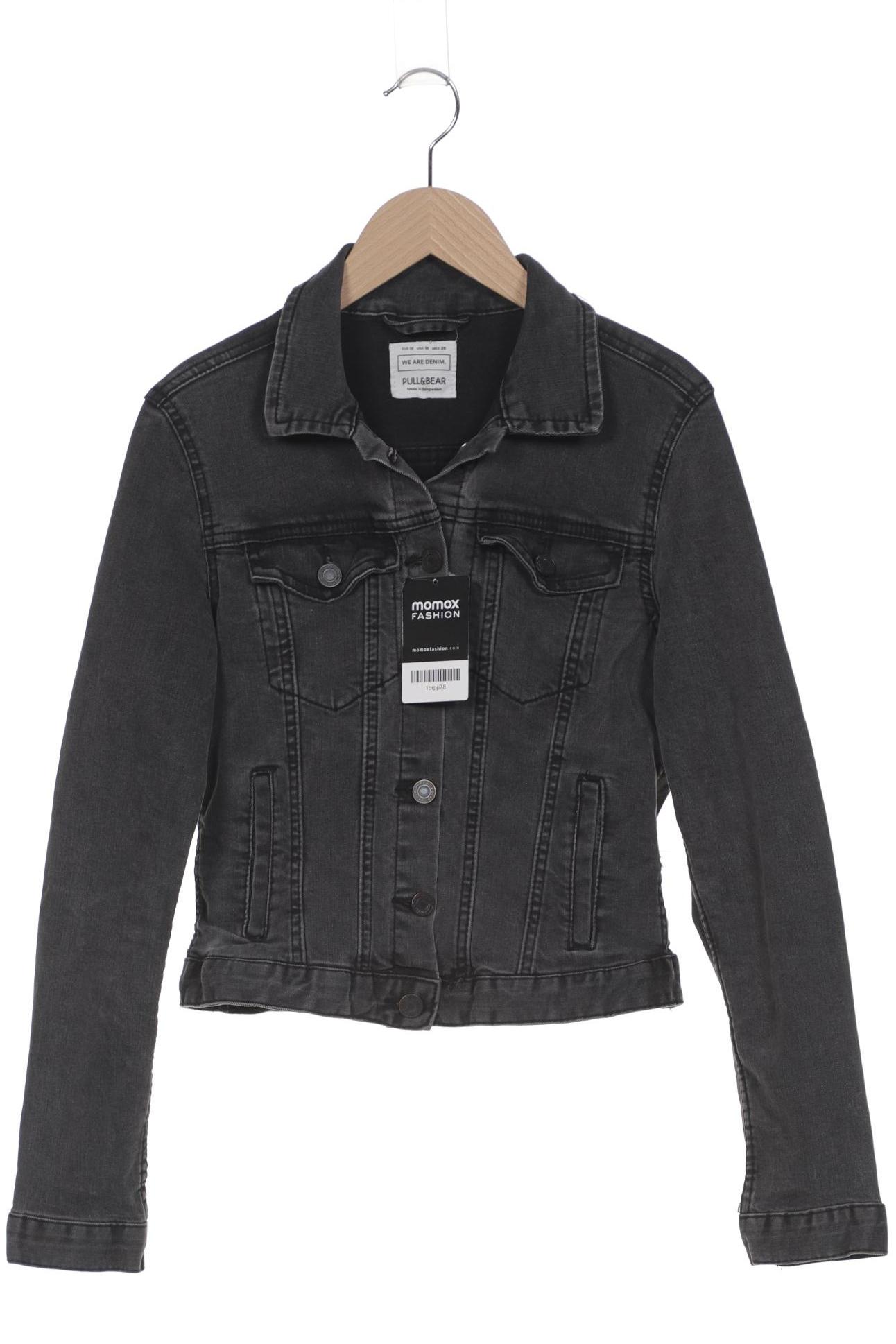 

Pull & Bear Damen Jacke, schwarz, Gr. 38