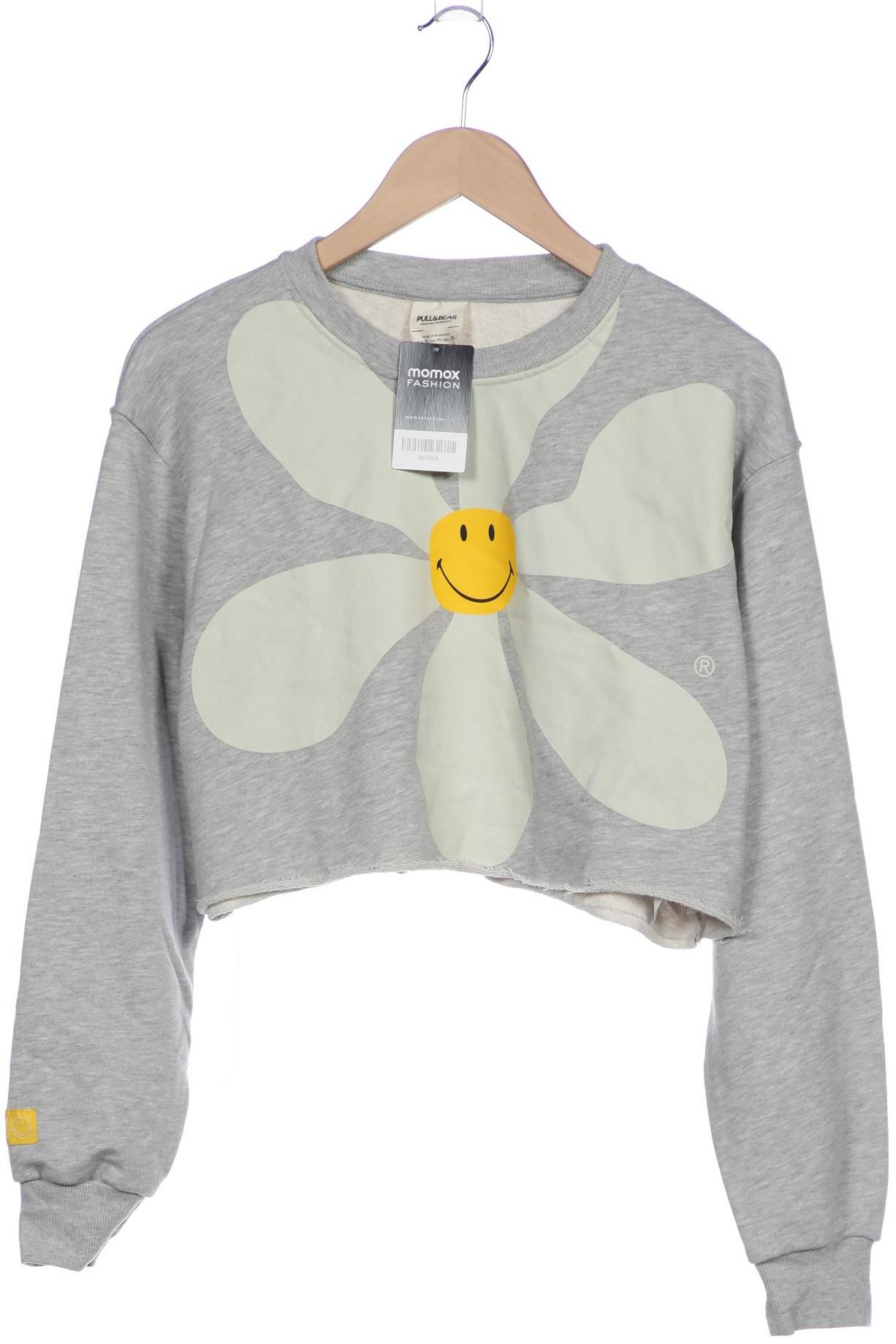 

Pull & Bear Damen Sweatshirt, grau, Gr. 38