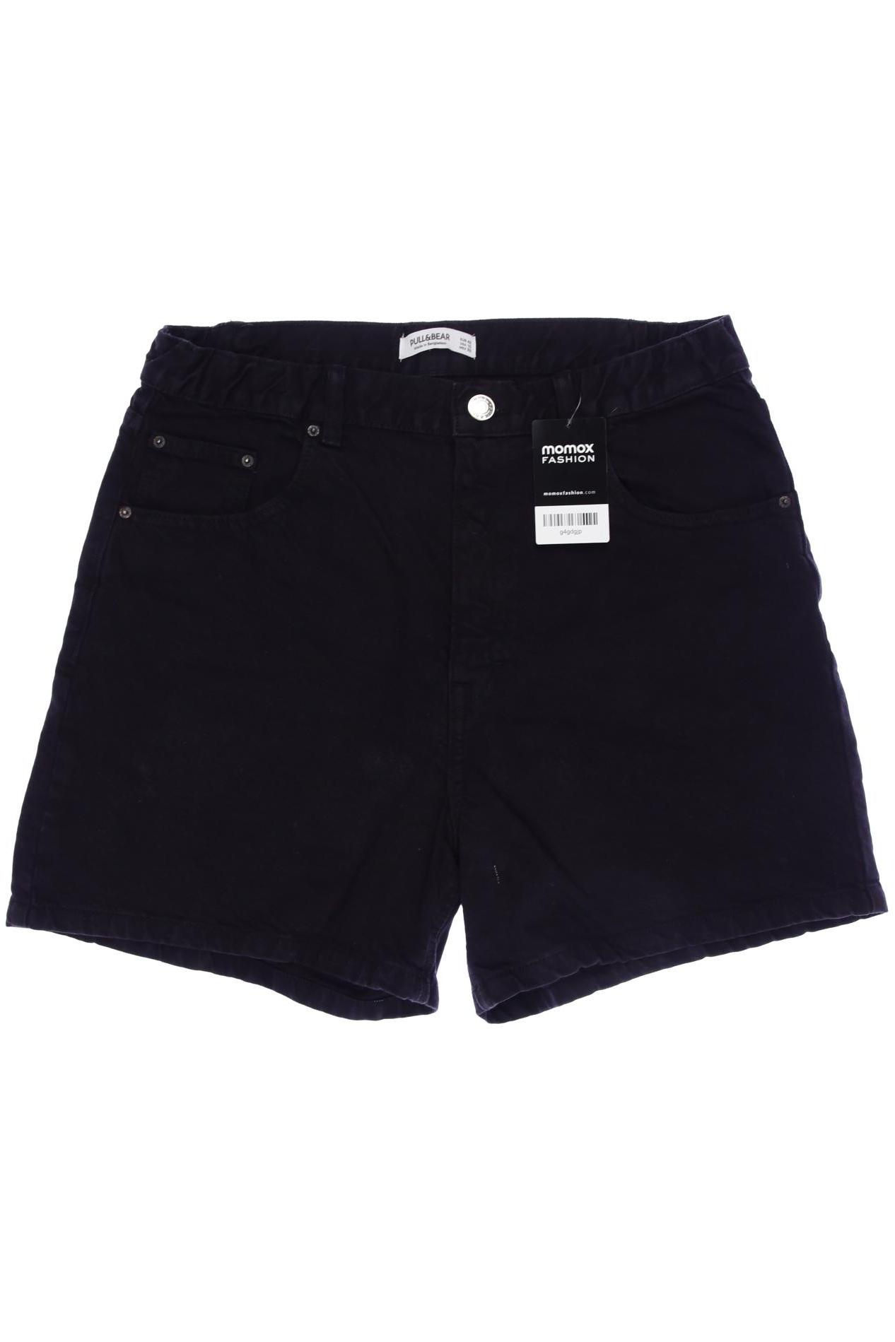 

Pull & Bear Damen Shorts, schwarz, Gr. 42