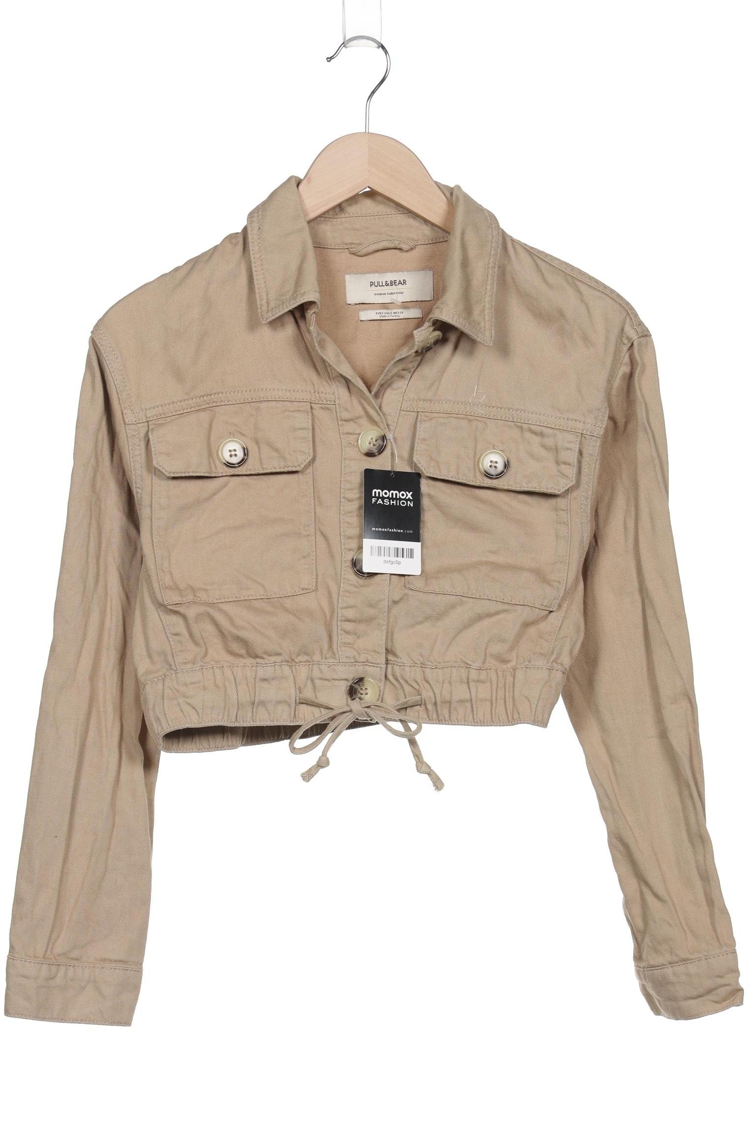 

Pull & Bear Damen Jacke, beige, Gr. 36