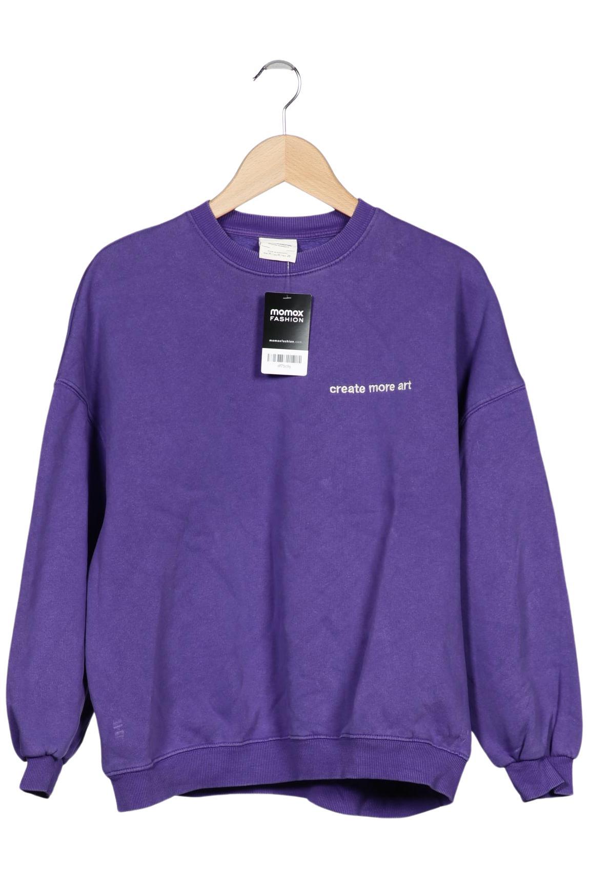 

Pull & Bear Damen Sweatshirt, flieder, Gr. 38