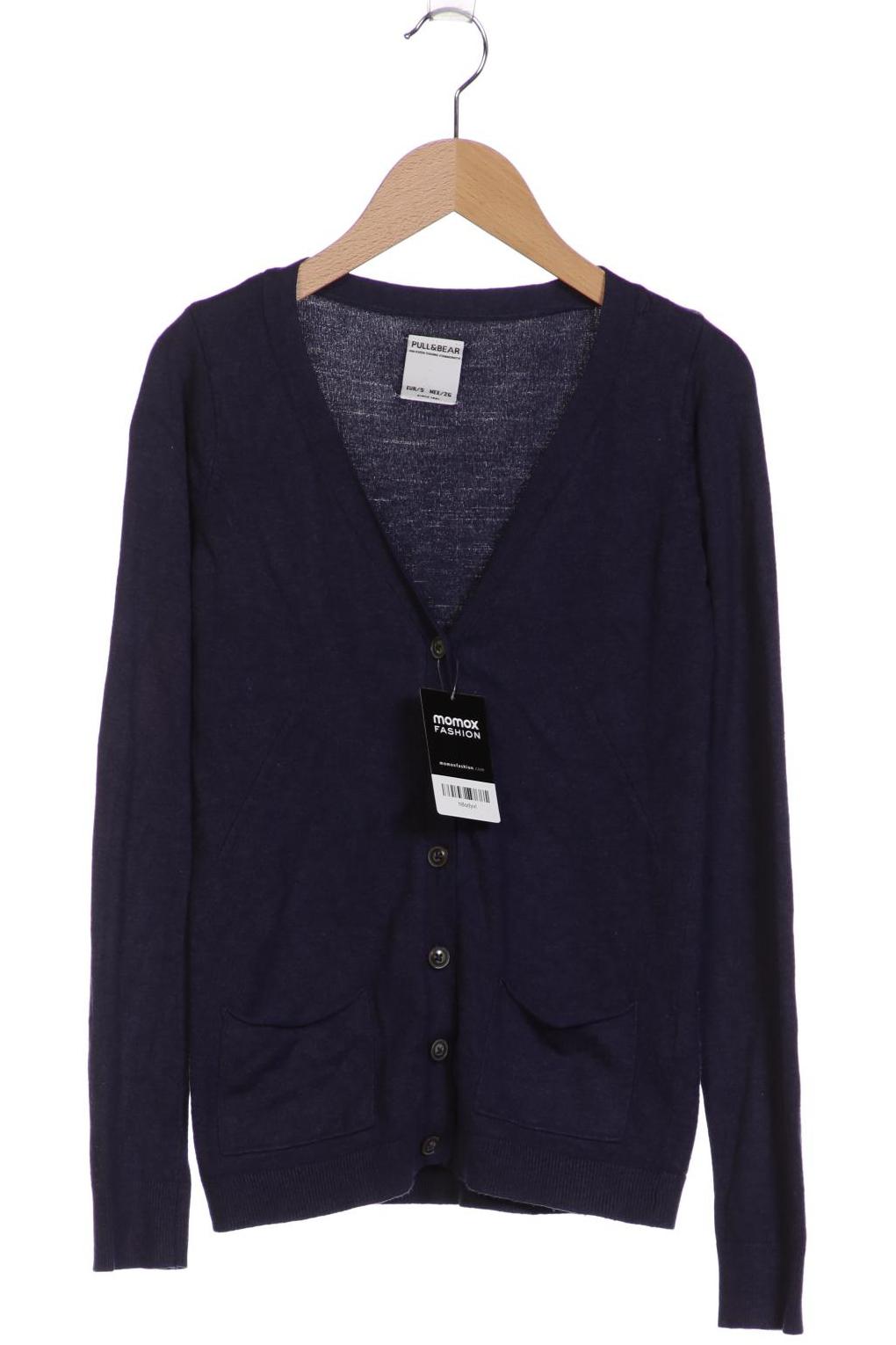 

Pull & Bear Damen Strickjacke, marineblau, Gr. 36