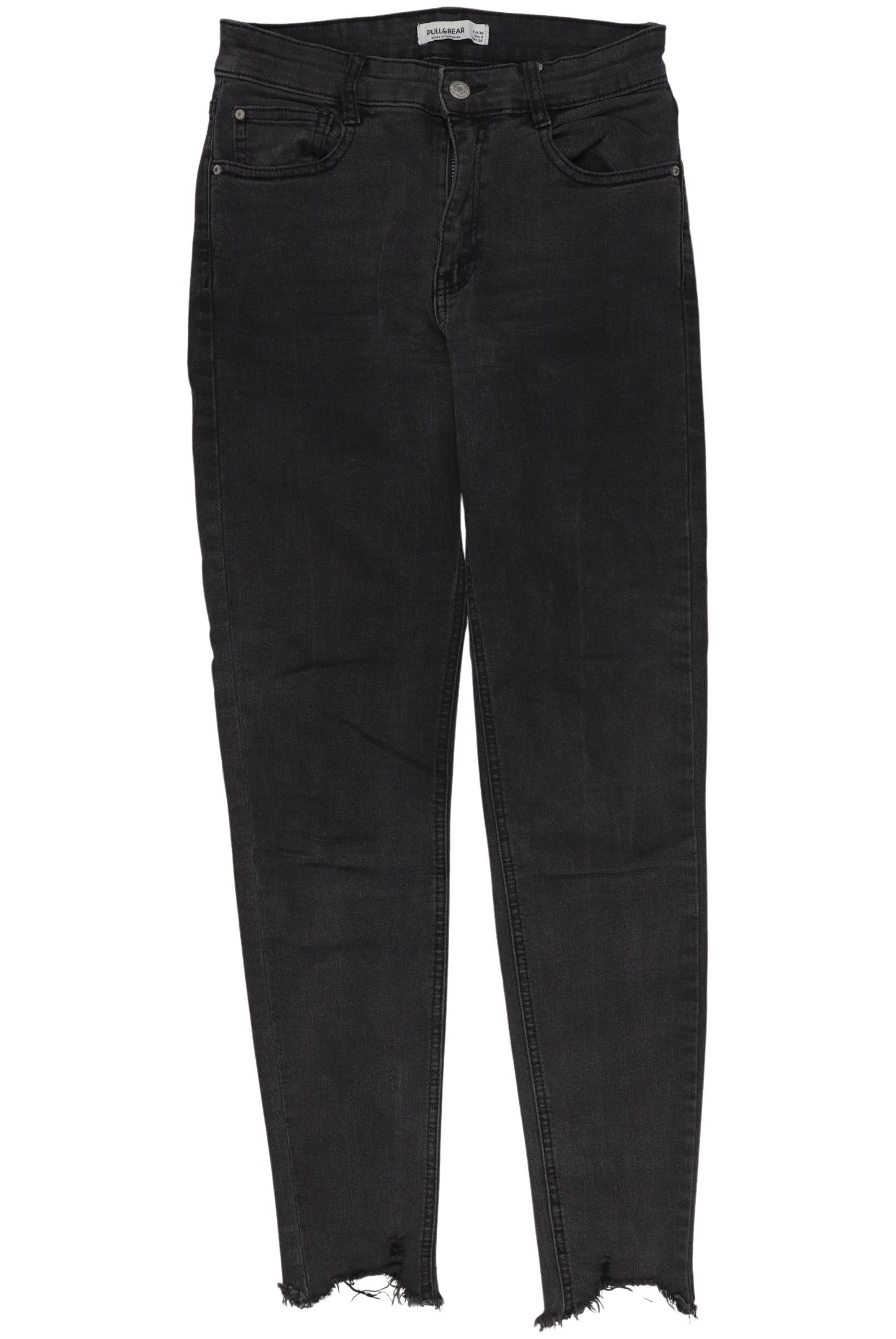 

Pull & Bear Damen Jeans, schwarz, Gr. 36