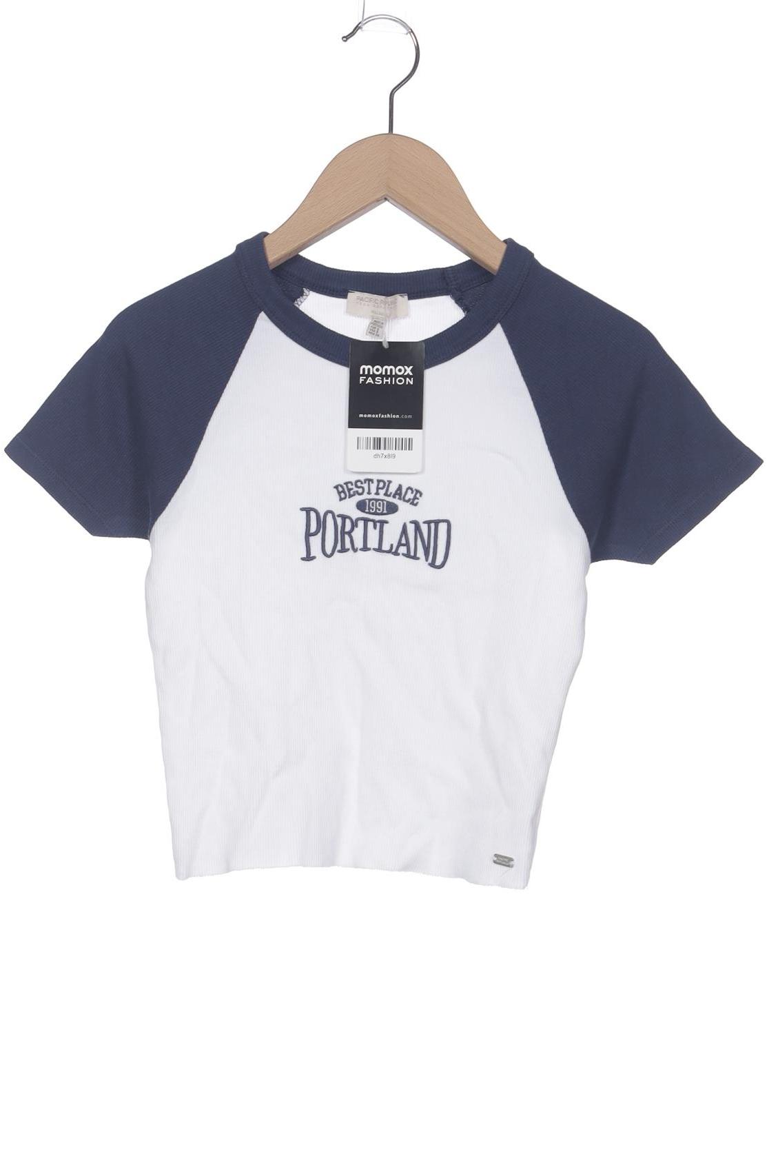 

Pull & Bear Damen T-Shirt, weiß, Gr. 36