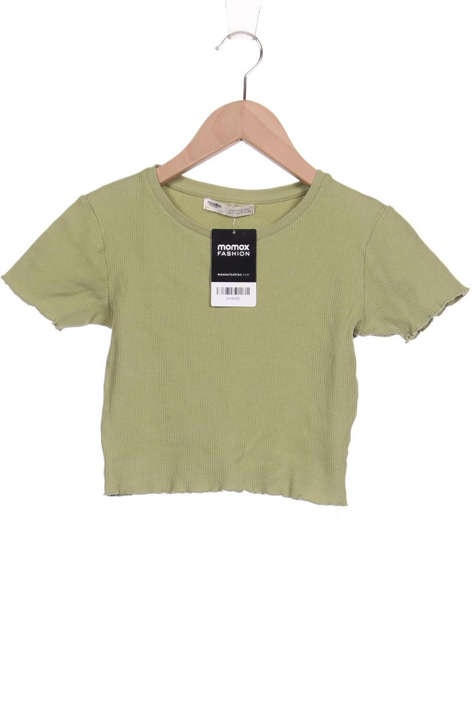 

Pull & Bear Damen T-Shirt, grün, Gr. 36
