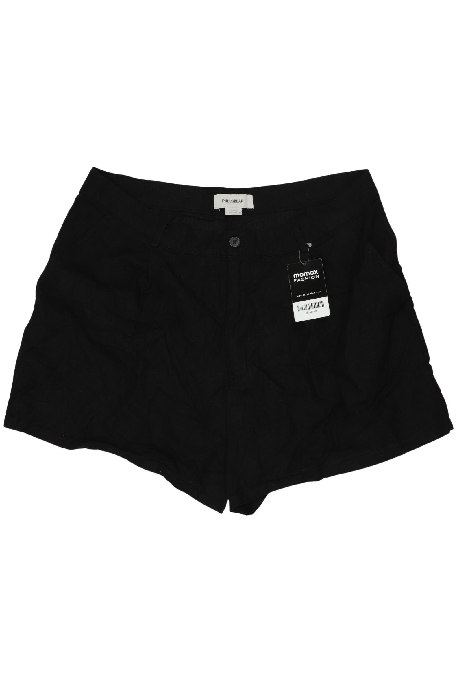 

Pull & Bear Damen Shorts, schwarz, Gr. 44