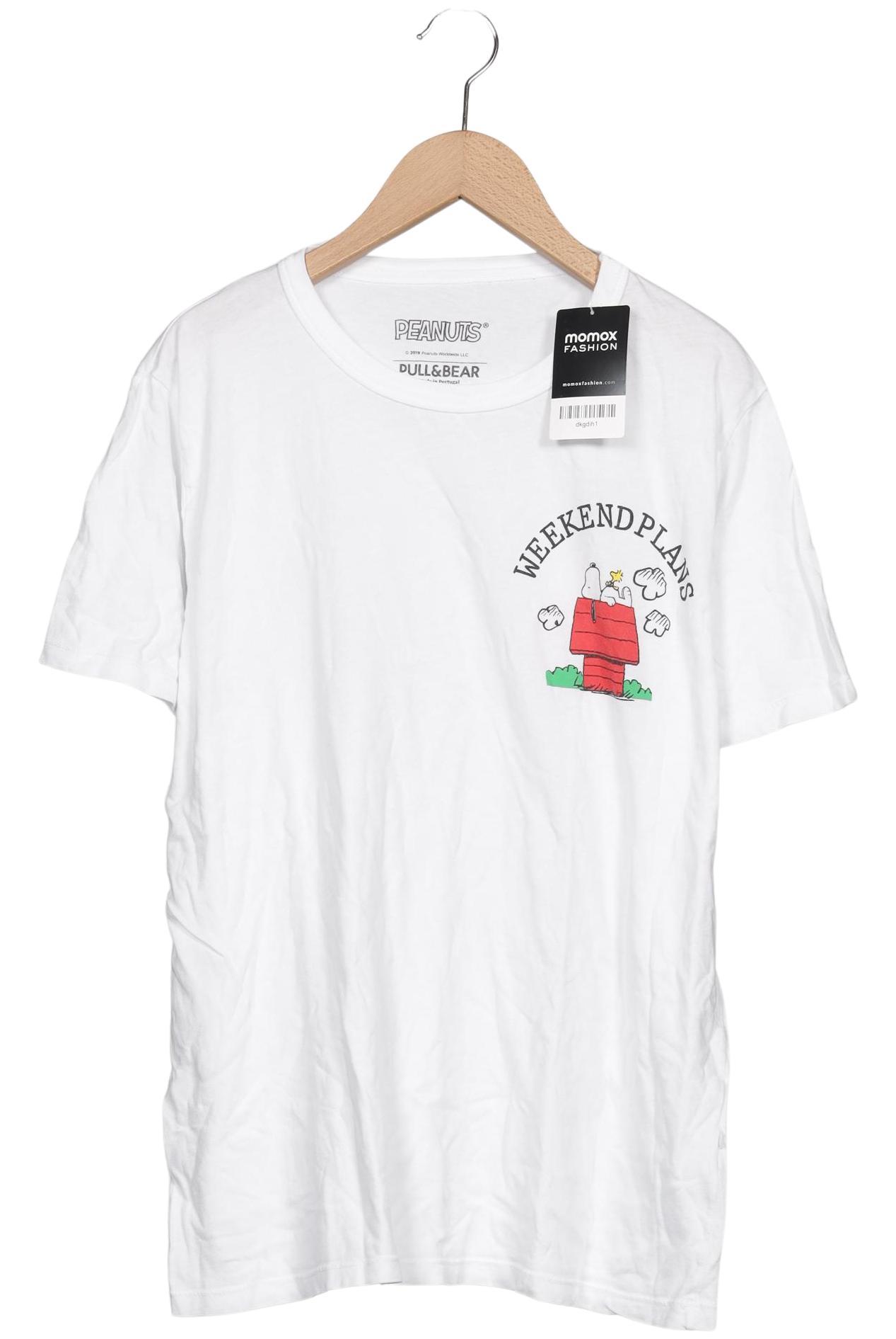 

Pull & Bear Damen T-Shirt, weiß, Gr. 38