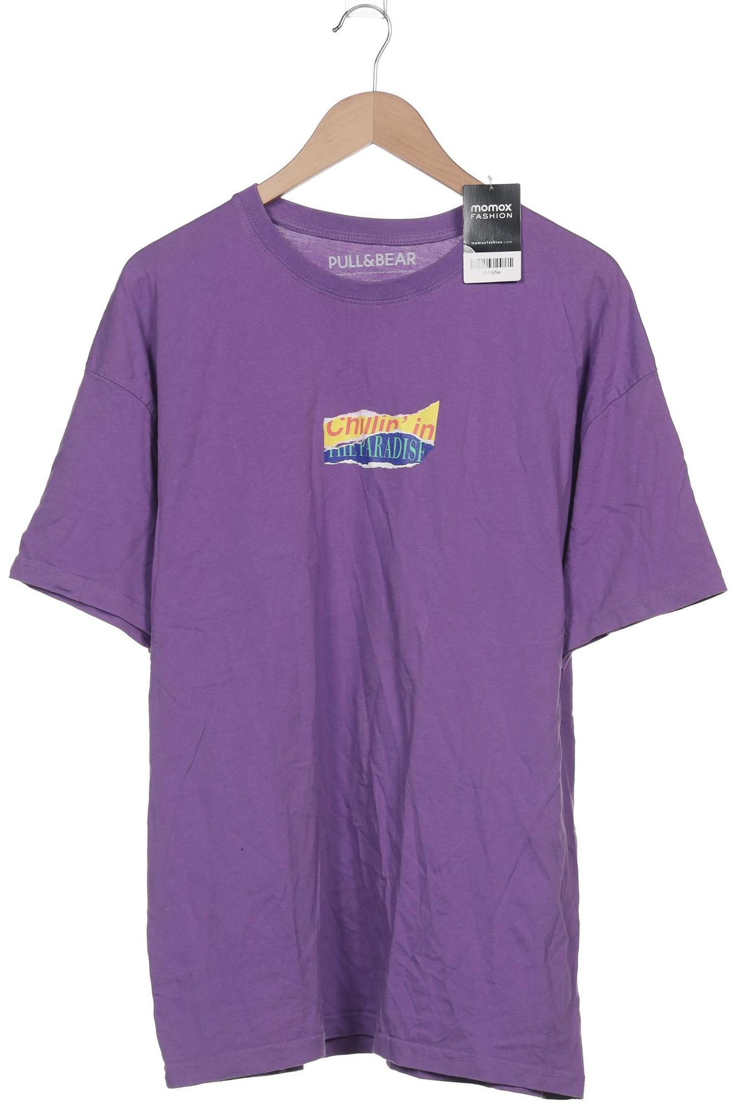 

Pull & Bear Damen T-Shirt, flieder, Gr. 44