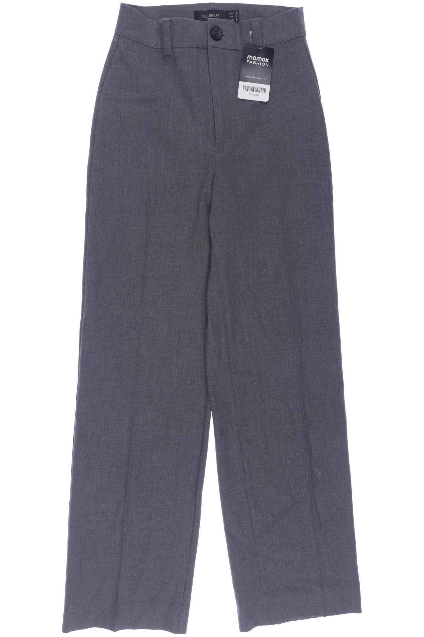 

Pull & Bear Damen Stoffhose, grau, Gr. 32
