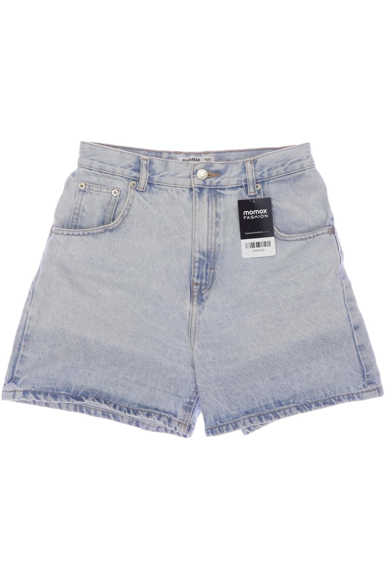 

Pull & Bear Damen Shorts, hellblau, Gr. 36