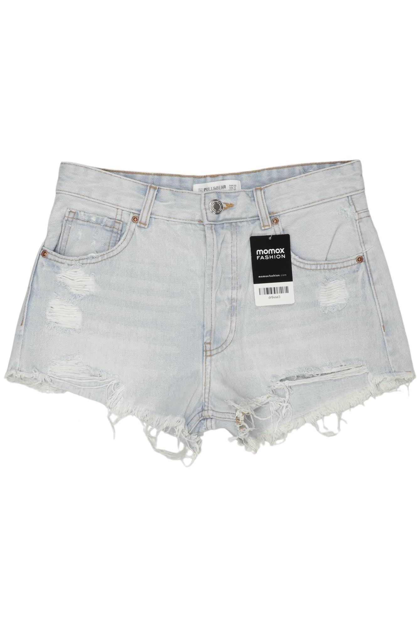 

Pull & Bear Damen Shorts, hellblau, Gr. 36