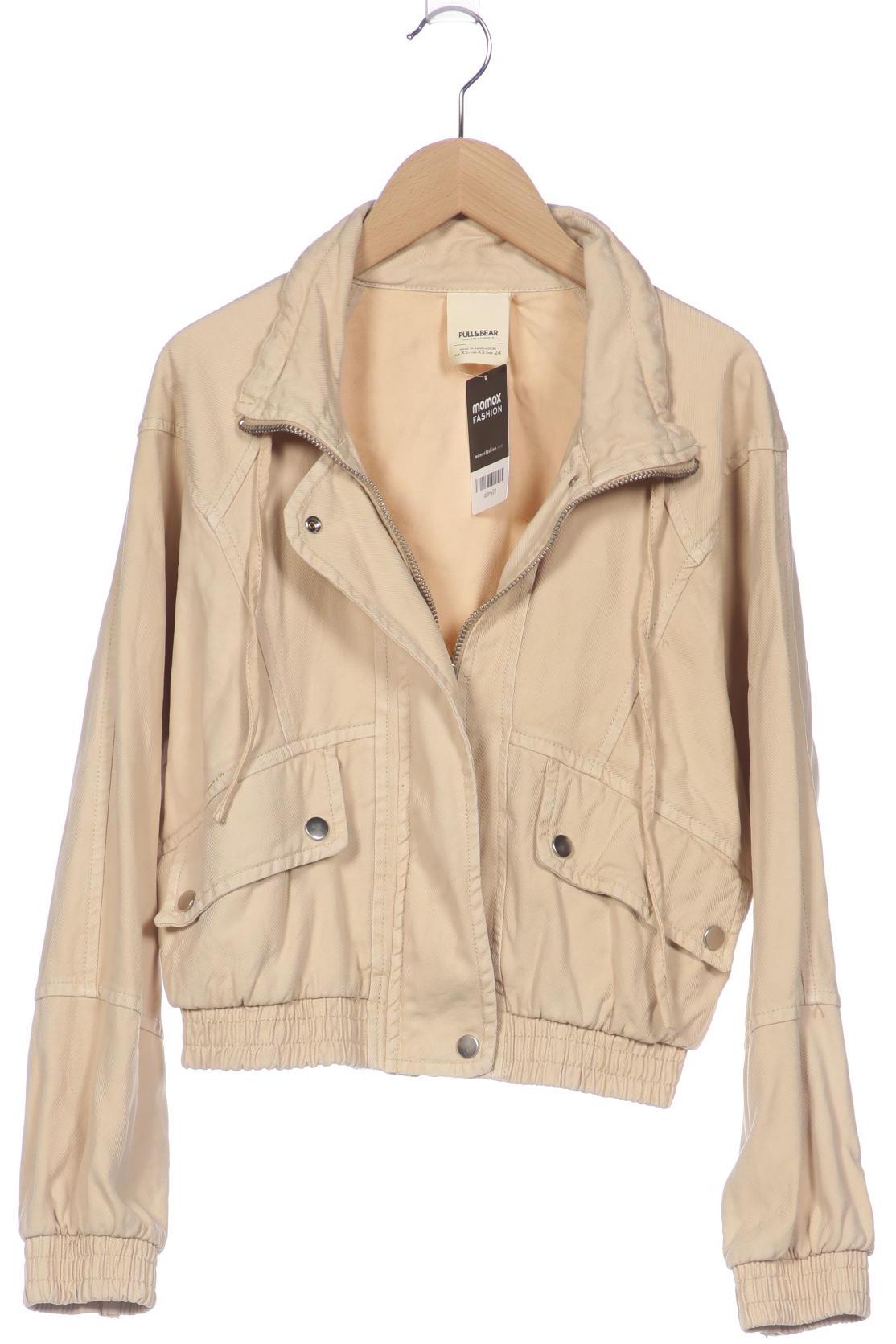 

Pull & Bear Damen Jacke, beige, Gr. 34