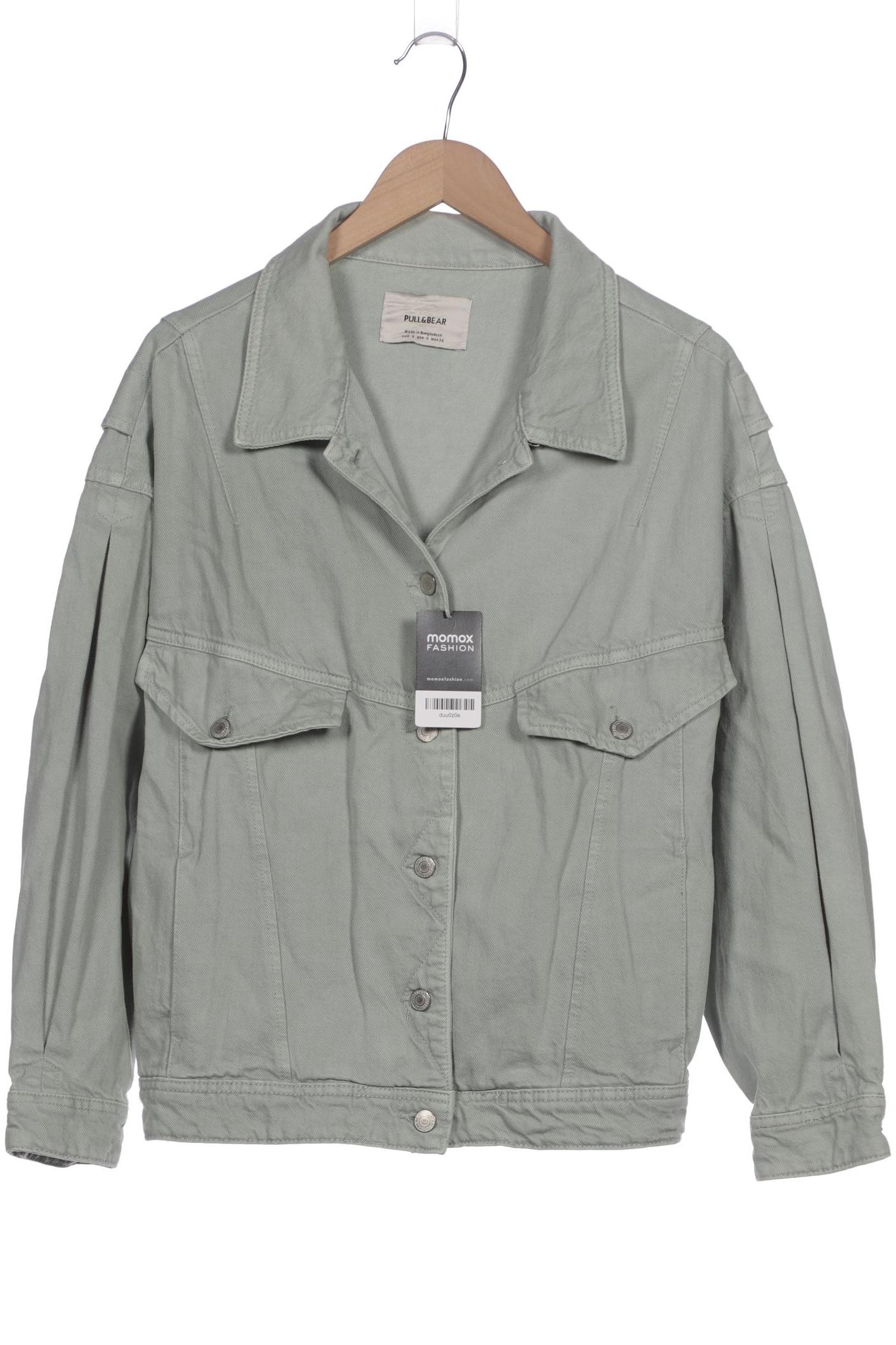 

Pull & Bear Damen Jacke, türkis, Gr. 36