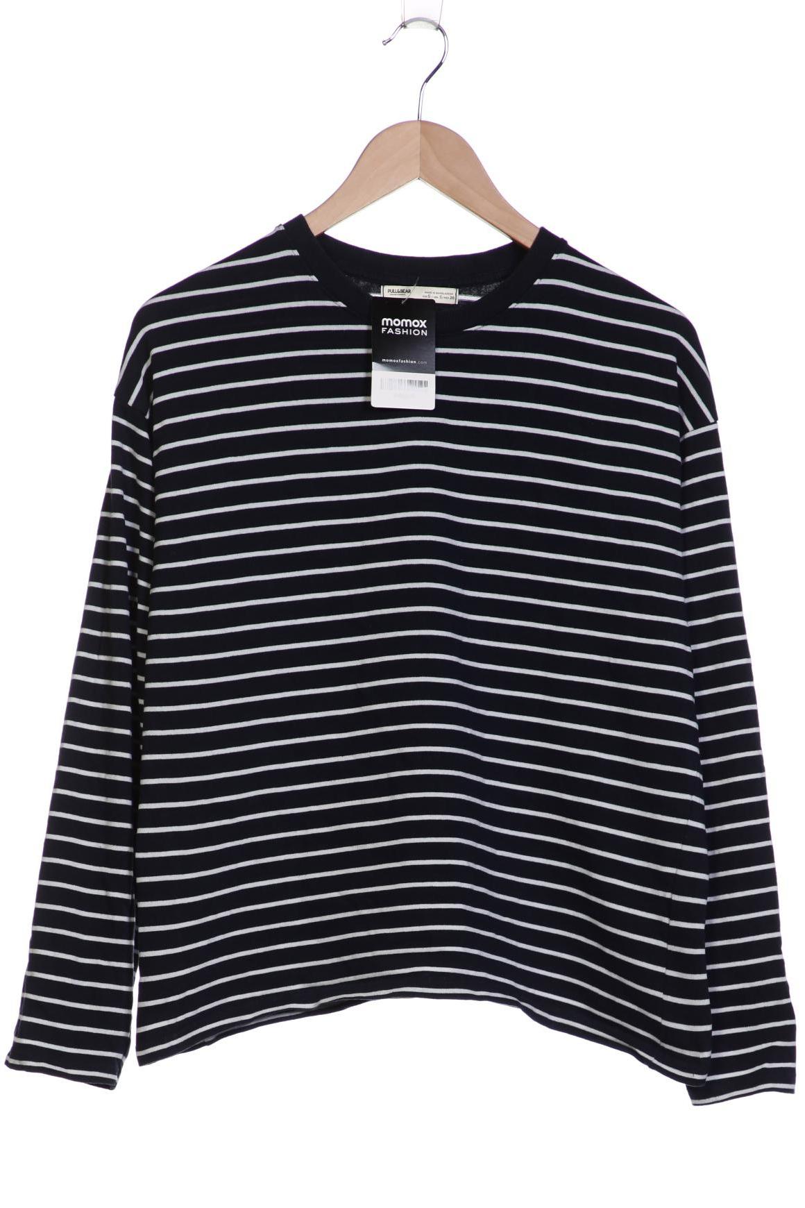 

Pull & Bear Damen Langarmshirt, marineblau, Gr. 36