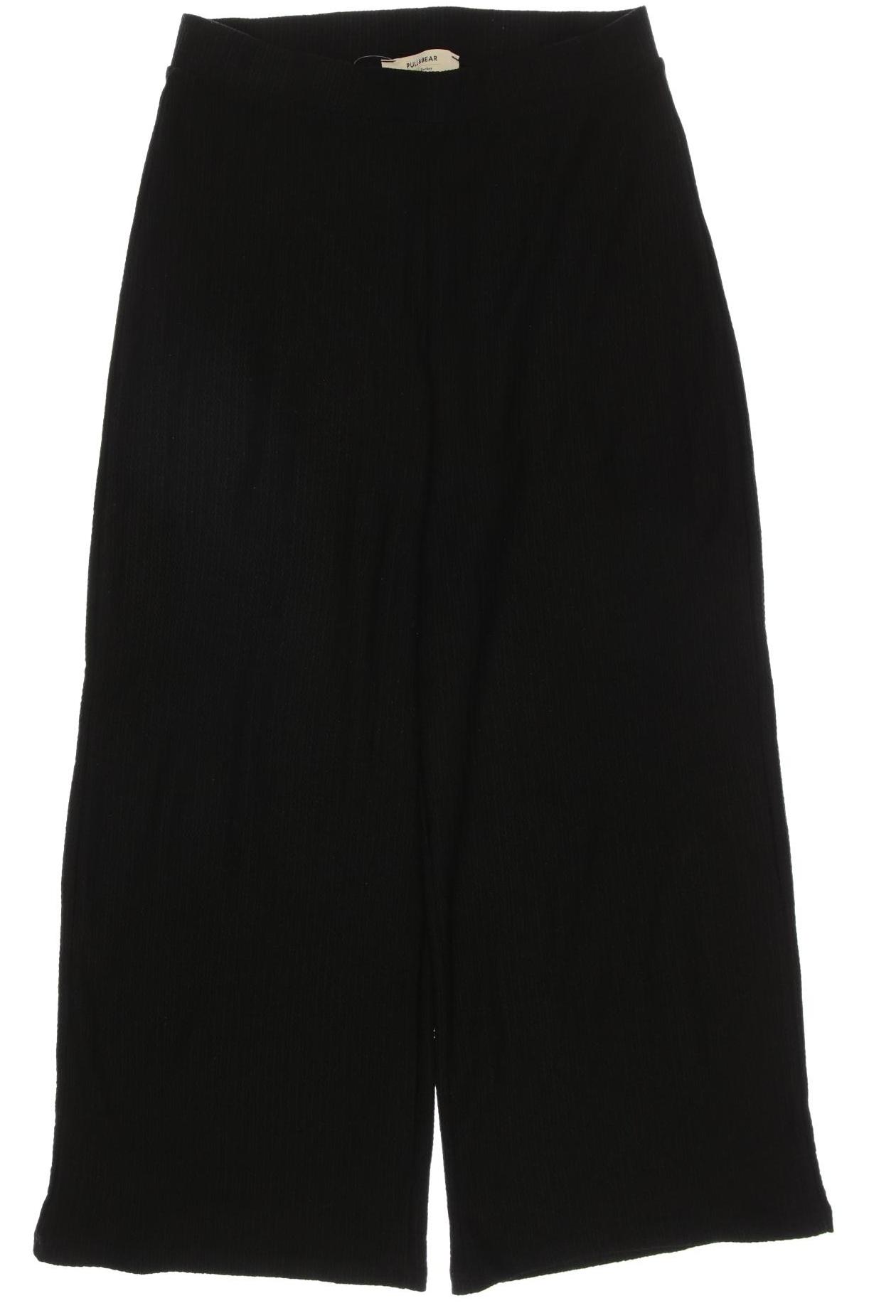 

Pull & Bear Damen Stoffhose, schwarz