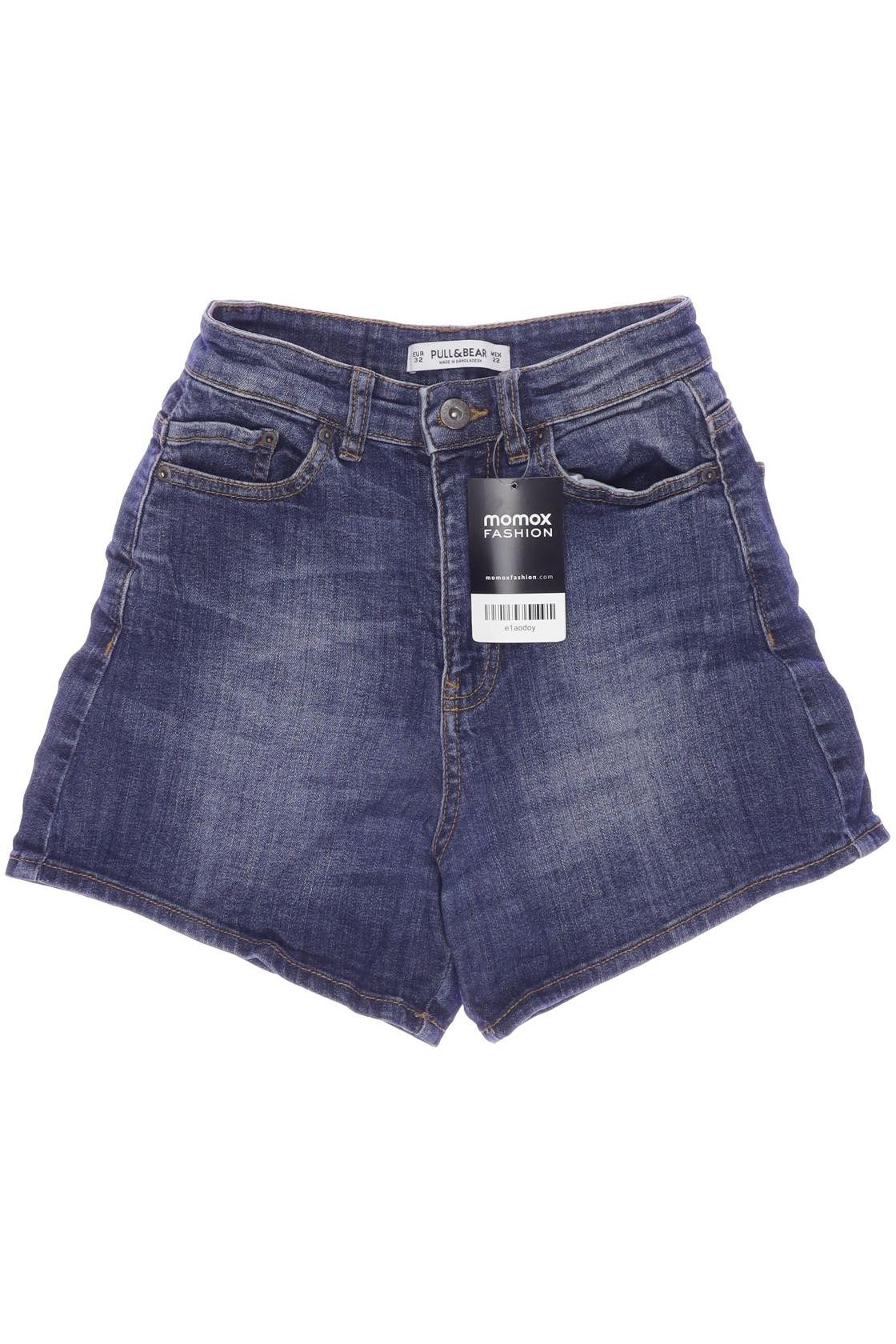 

Pull & Bear Damen Shorts, blau, Gr. 32
