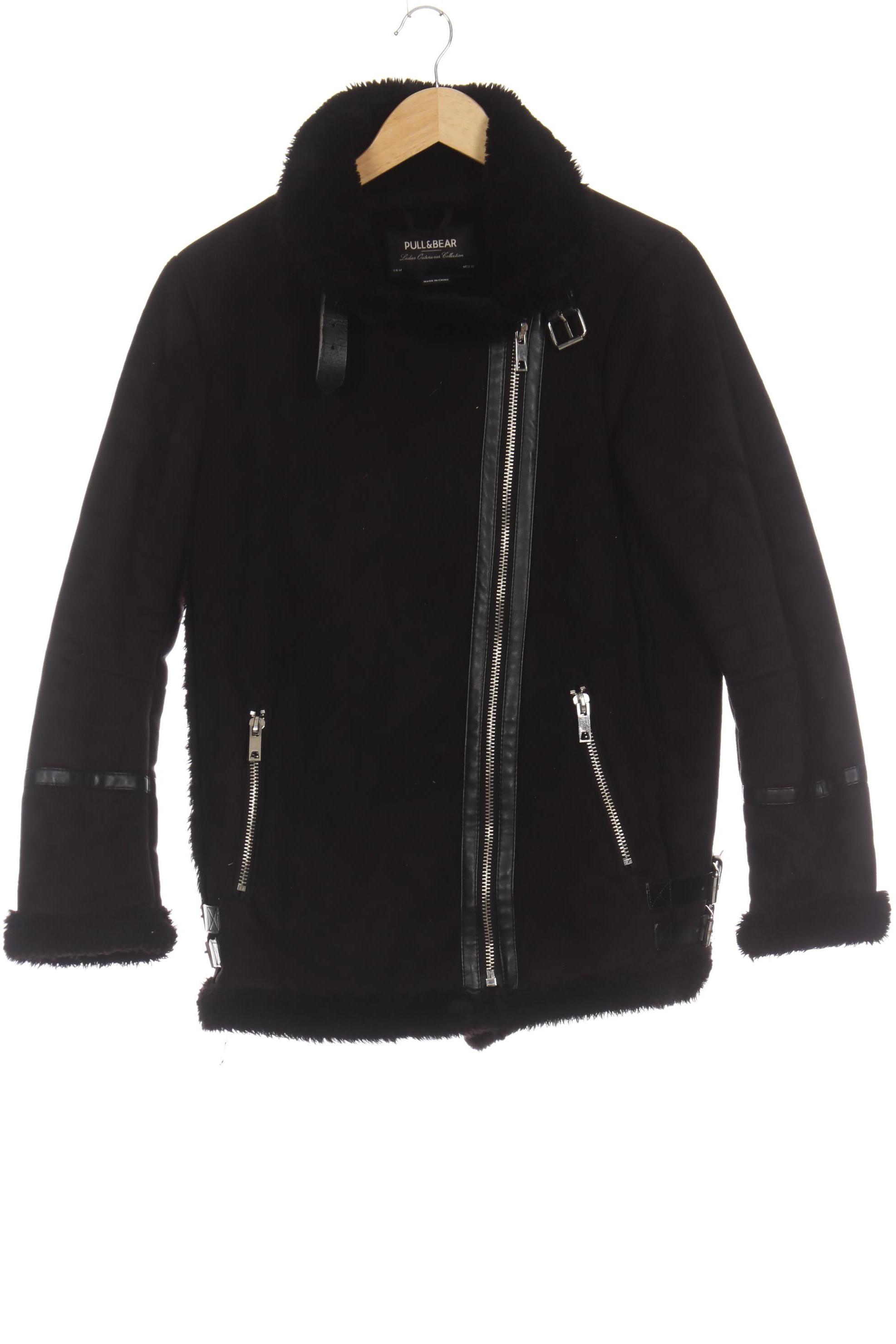 

Pull & Bear Damen Jacke, schwarz, Gr.