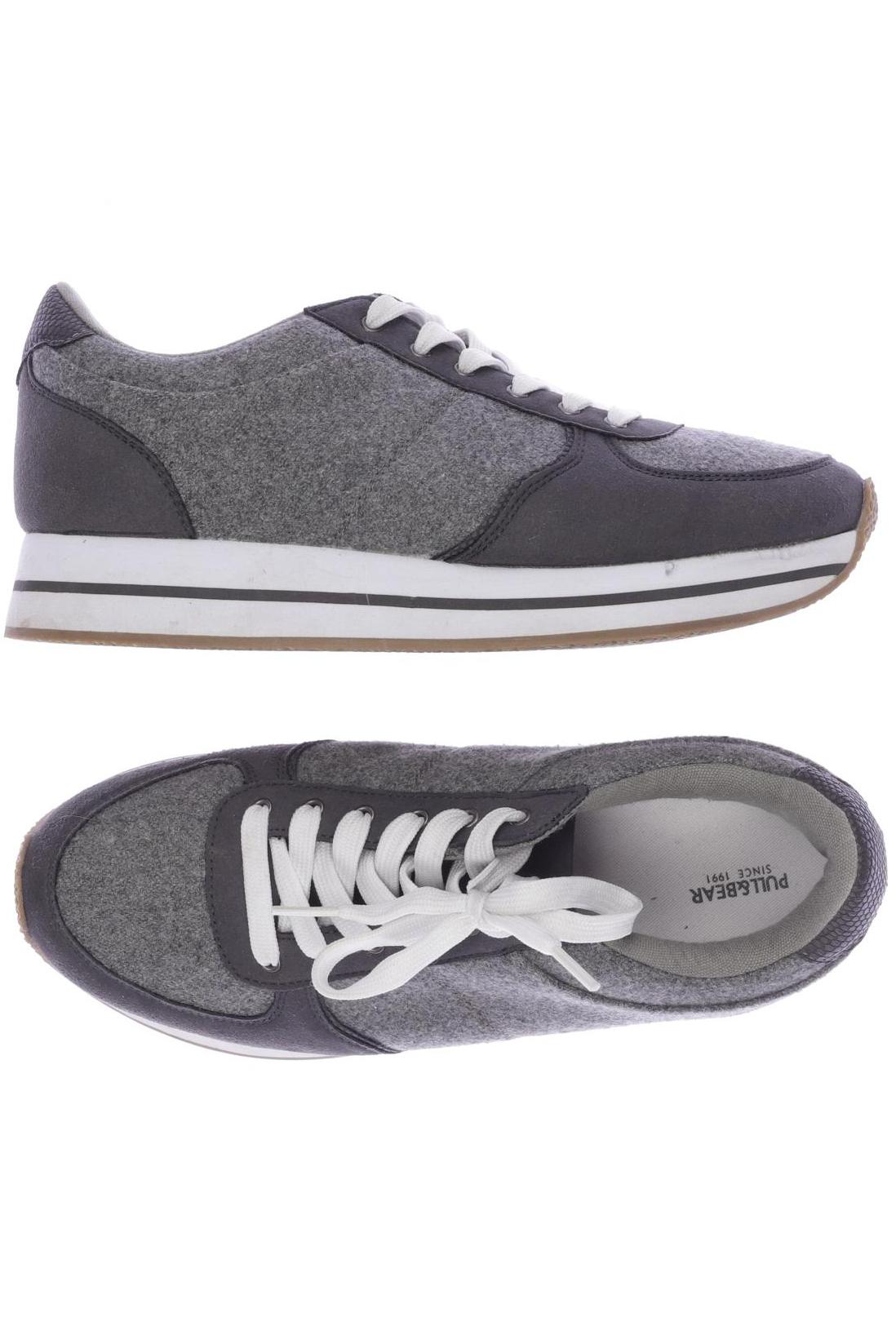 

Pull & Bear Damen Sneakers, grau, Gr. 38