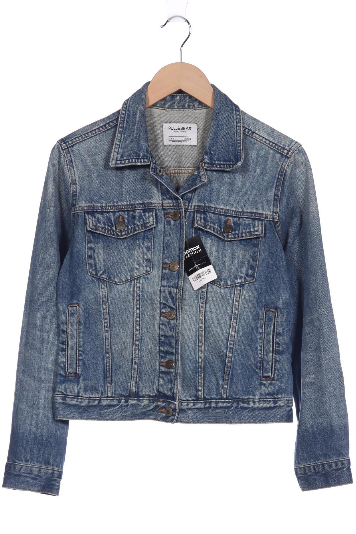 

Pull & Bear Damen Jacke, blau, Gr. 38