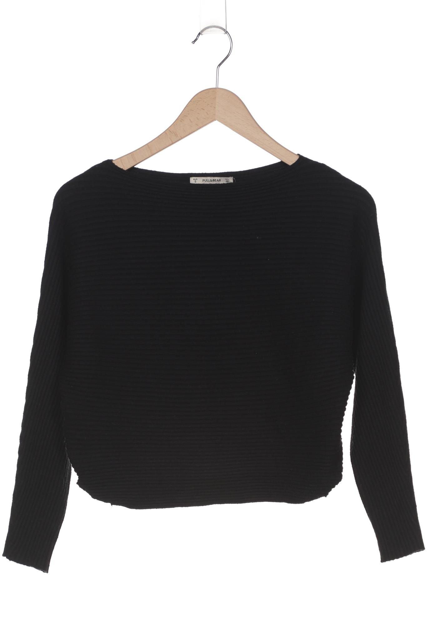 

Pull & Bear Damen Pullover, schwarz, Gr. 36