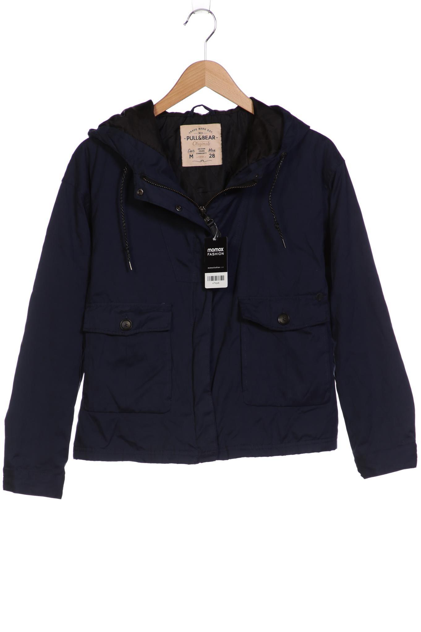 

Pull & Bear Damen Jacke, marineblau, Gr. 38