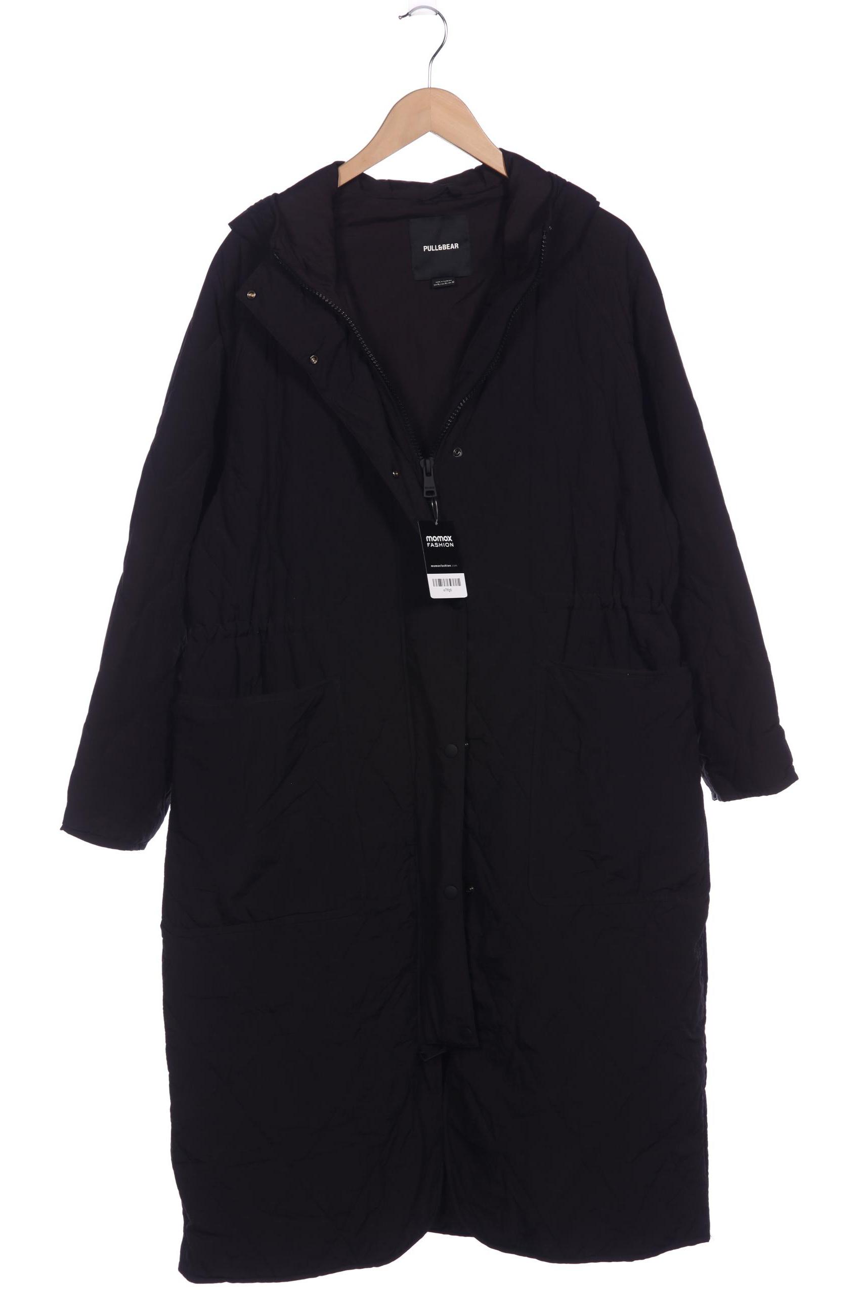 

Pull & Bear Damen Mantel, schwarz, Gr. 44
